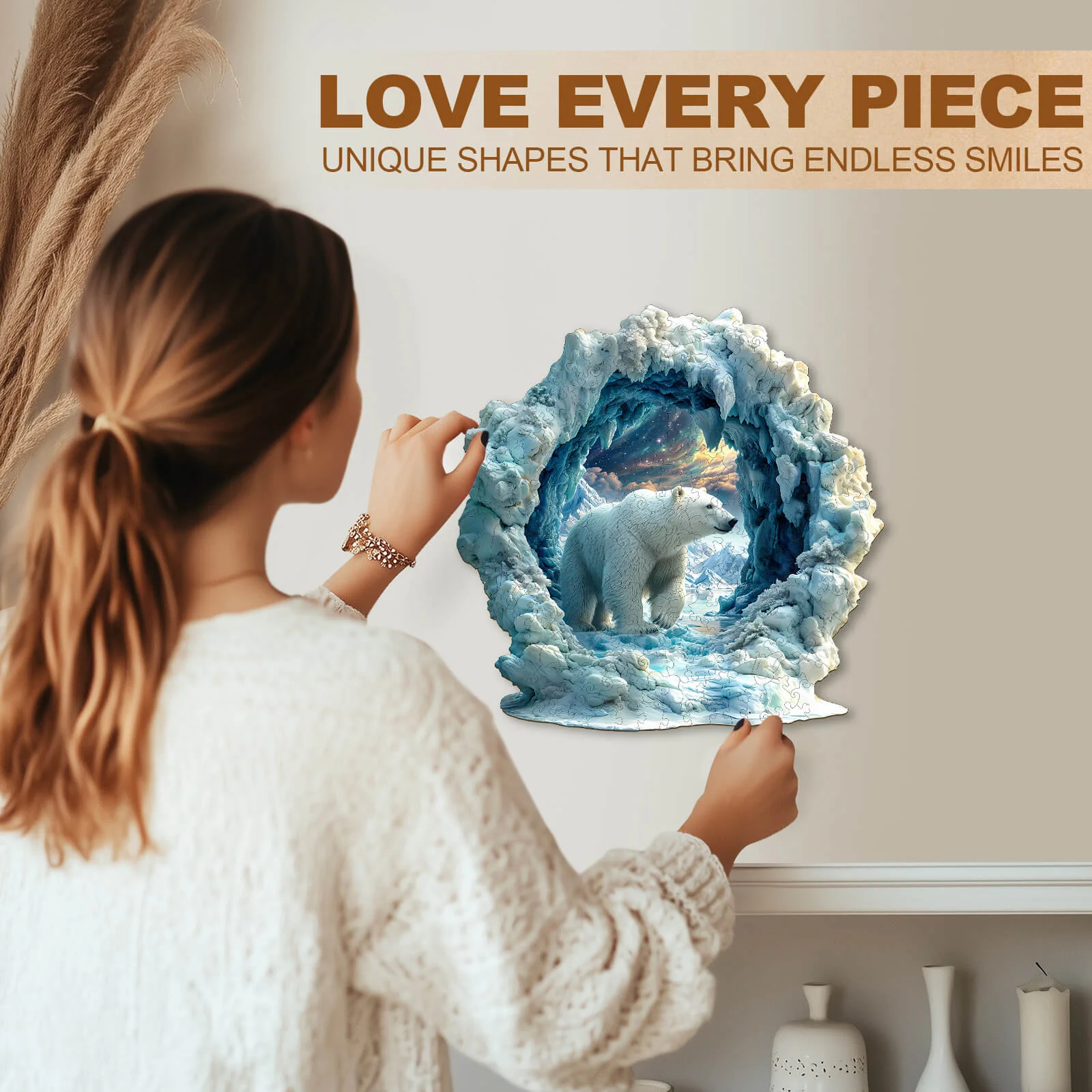 3D Arctic Glory Wooden Jigsaw Puzzle - Image 12