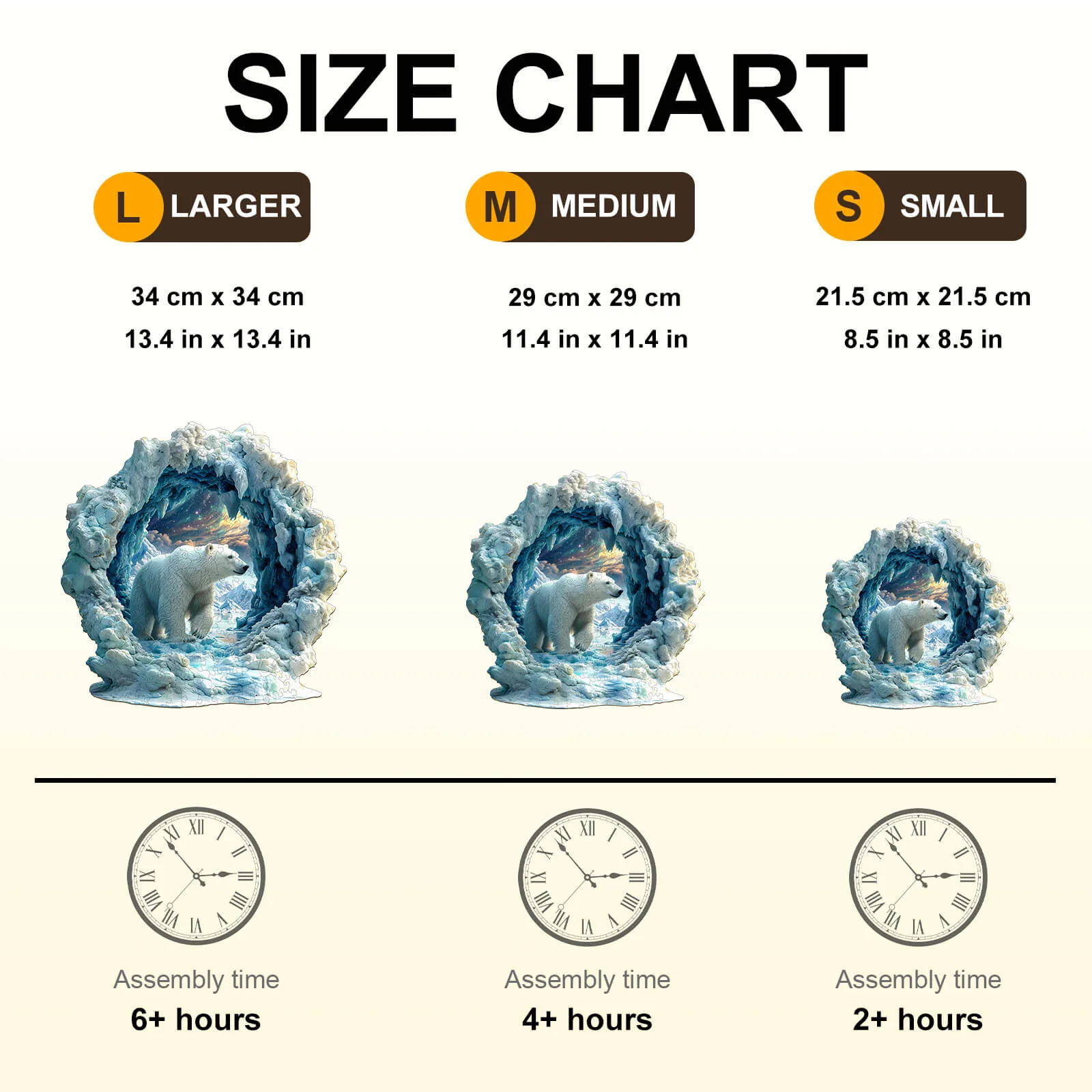 3D Arctic Glory Wooden Jigsaw Puzzle - Image 9