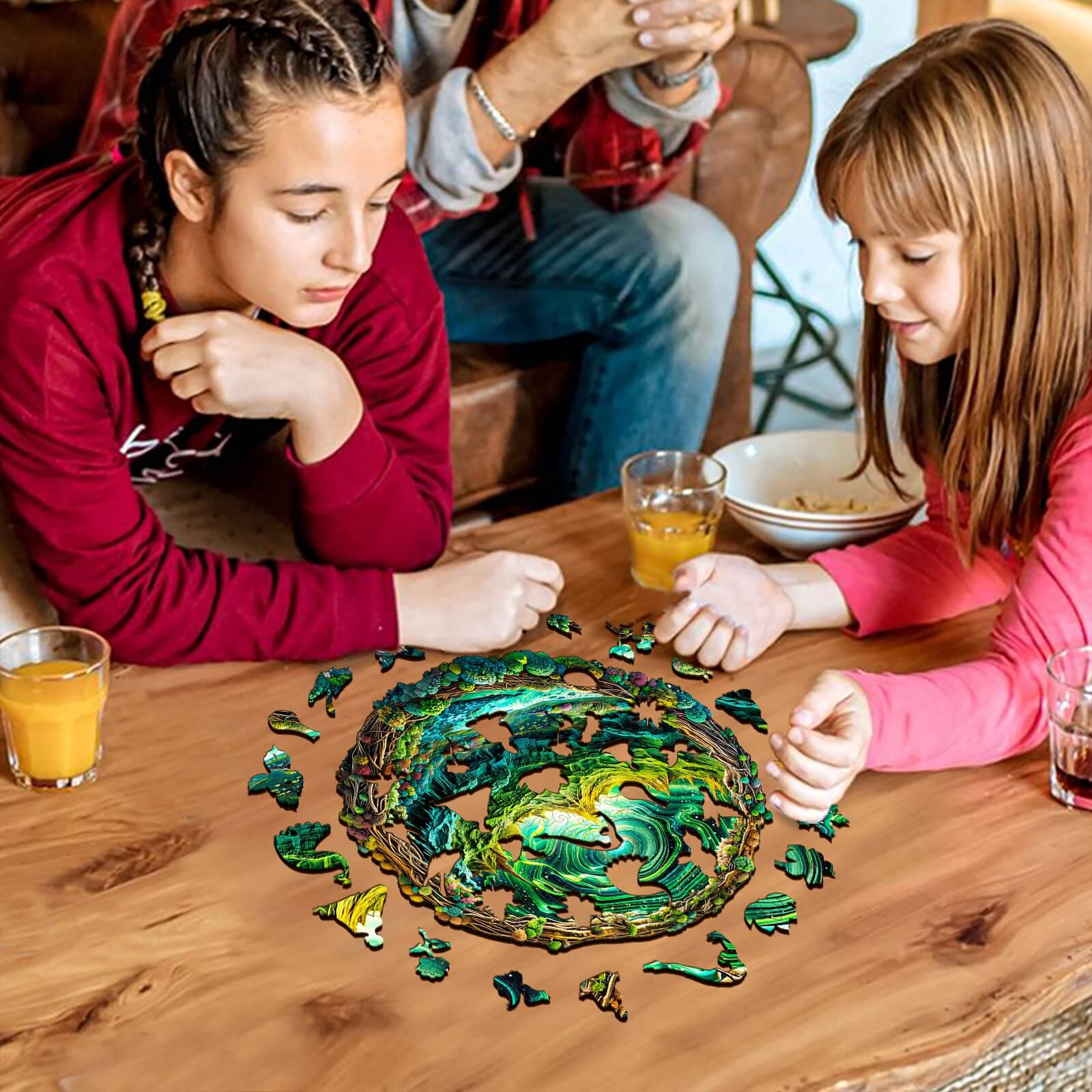 3D Aurora-2 Wooden Jigsaw Puzzle - Image 9