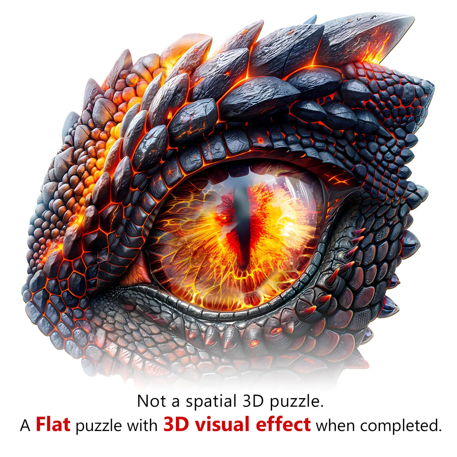 3D Blaze Eye Wooden Jigsaw Puzzle - Image 8