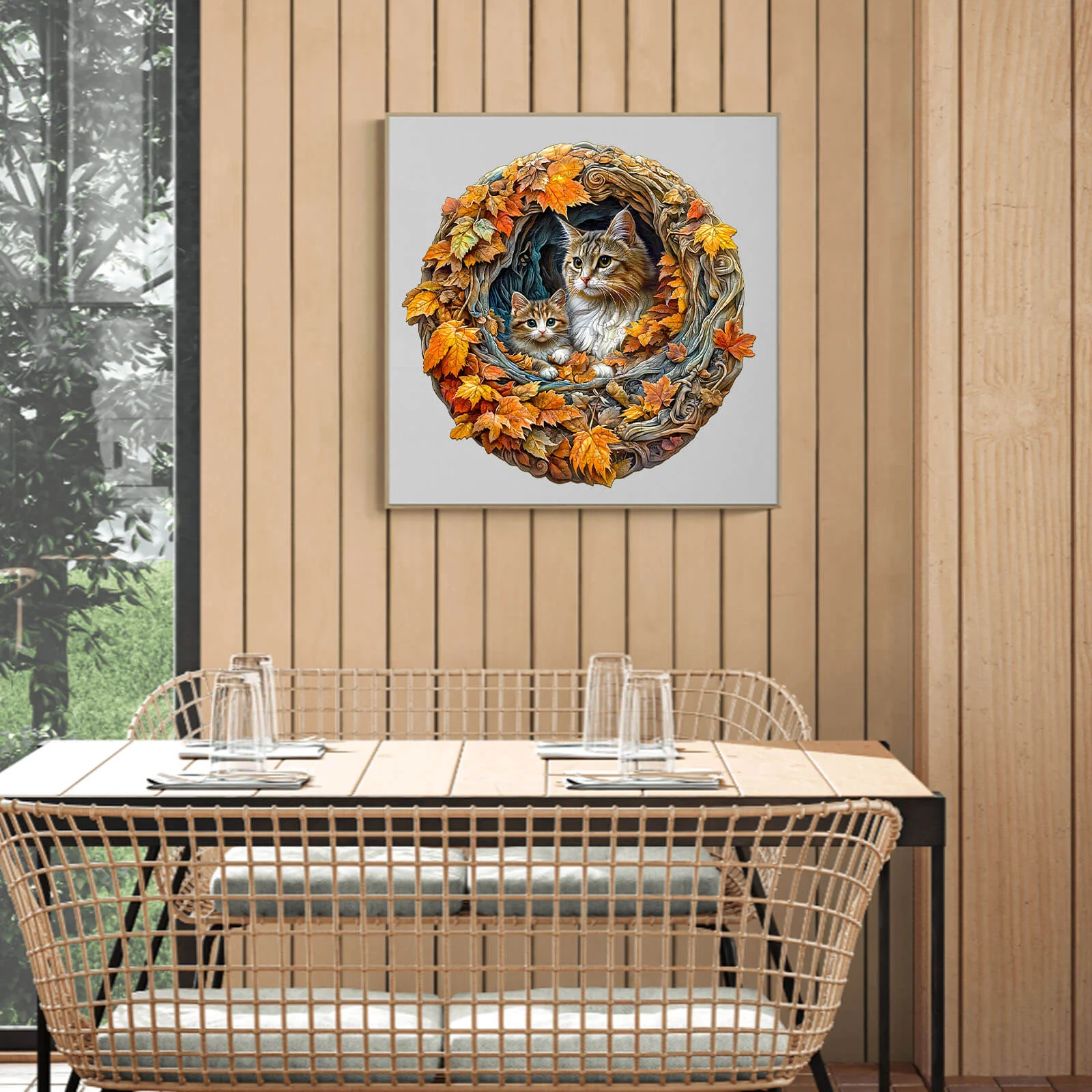 3D cat mom Jigsaw Puzzle - Image 12