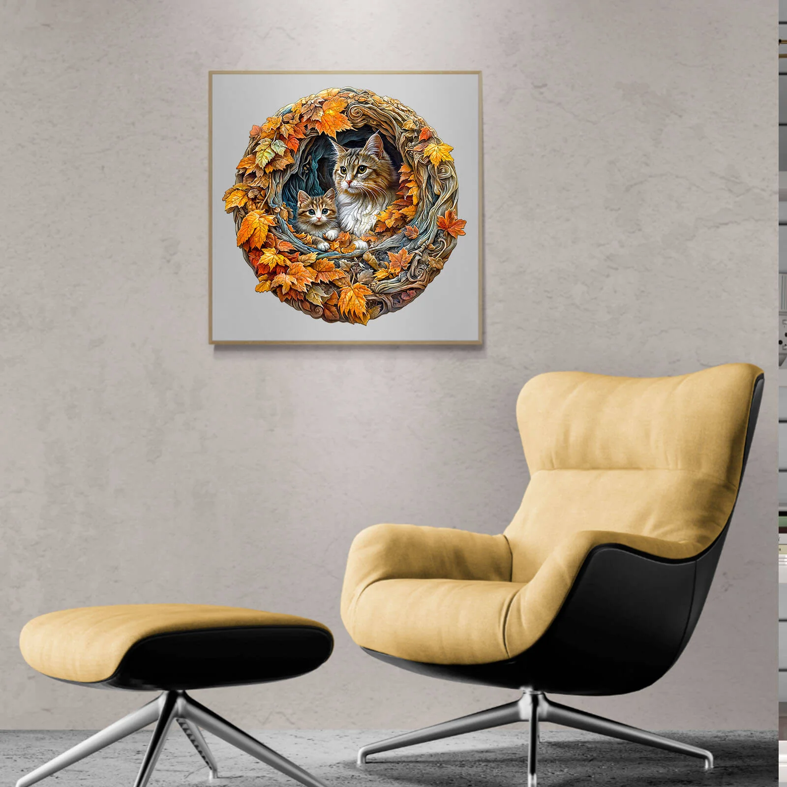 3D cat mom Jigsaw Puzzle - Image 13