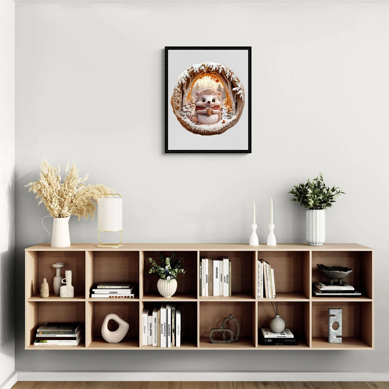 3D Cave Hedgehog Wooden Jigsaw Puzzl - Image 12