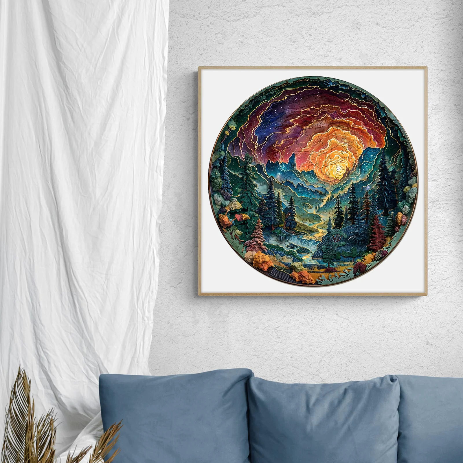 3D cave sky Wooden Jigsaw Puzzle - Image 10