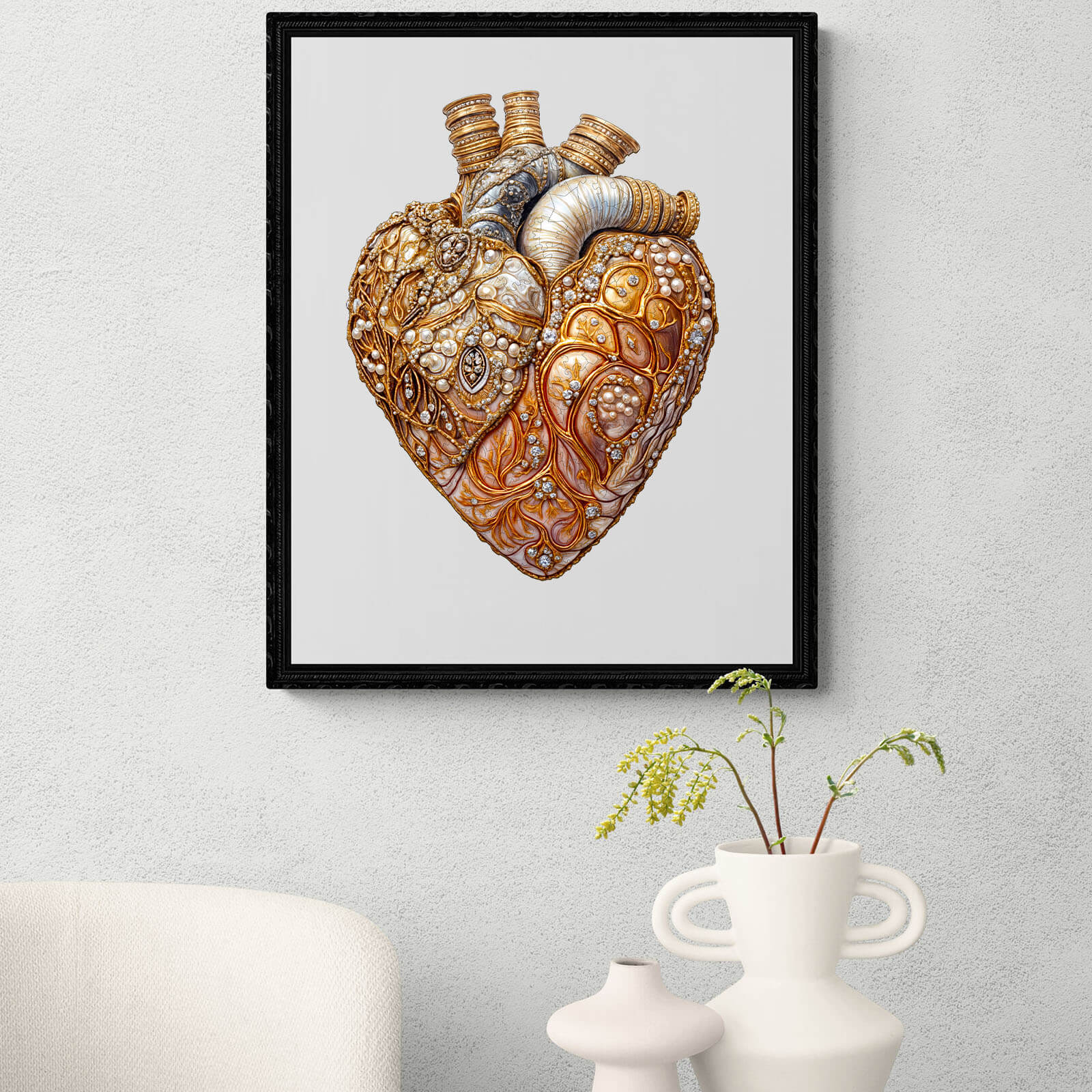 3D Jewel Heart Wooden Jigsaw Puzzle - Image 11
