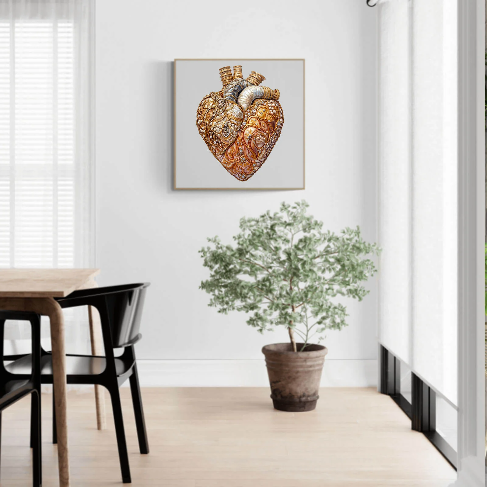 3D Jewel Heart Wooden Jigsaw Puzzle - Image 12