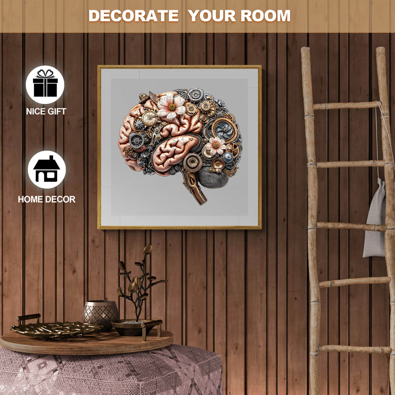 3D Mechanical Brainstem Wooden Jigsaw Puzzle - Image 10