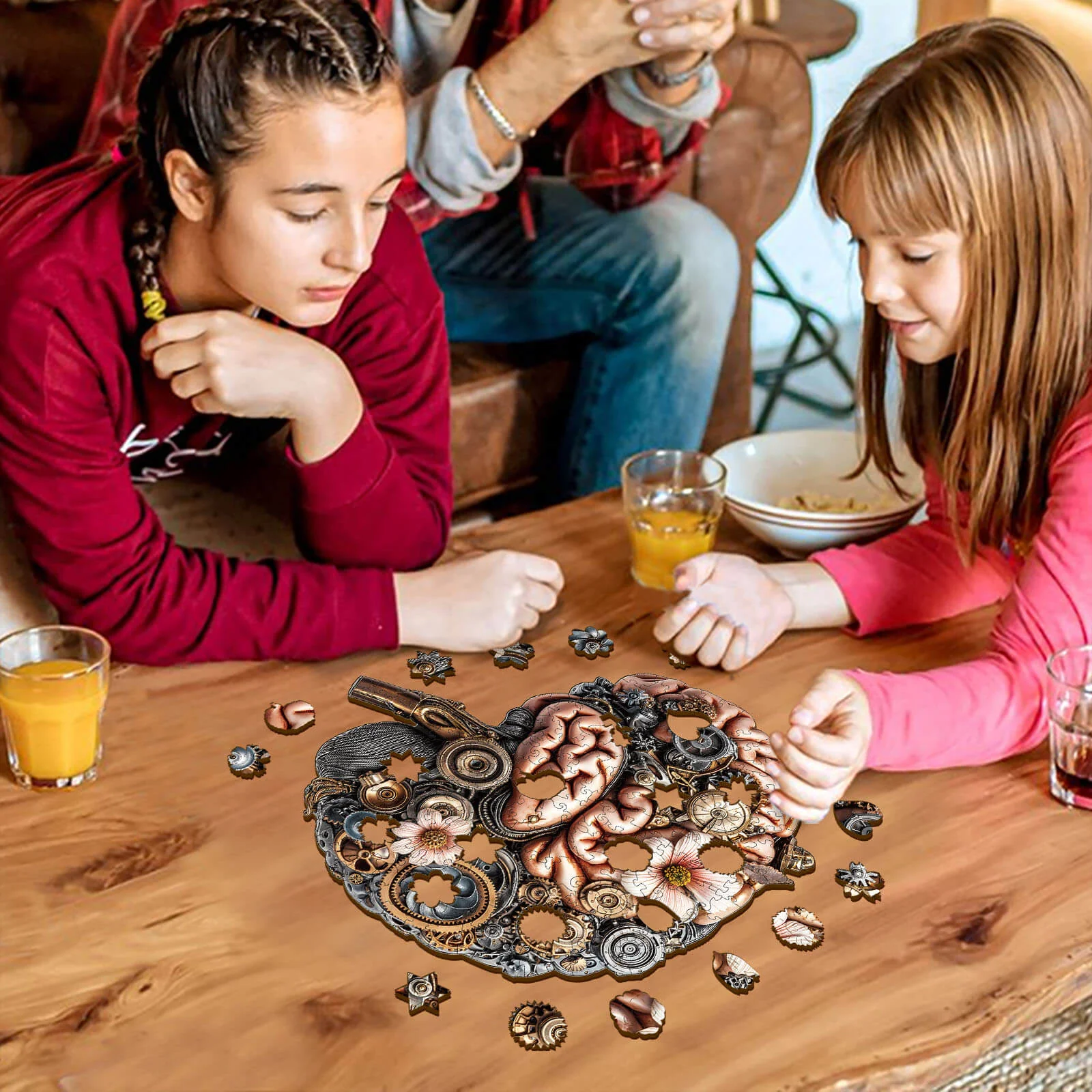 3D Mechanical Brainstem Wooden Jigsaw Puzzle - Image 11