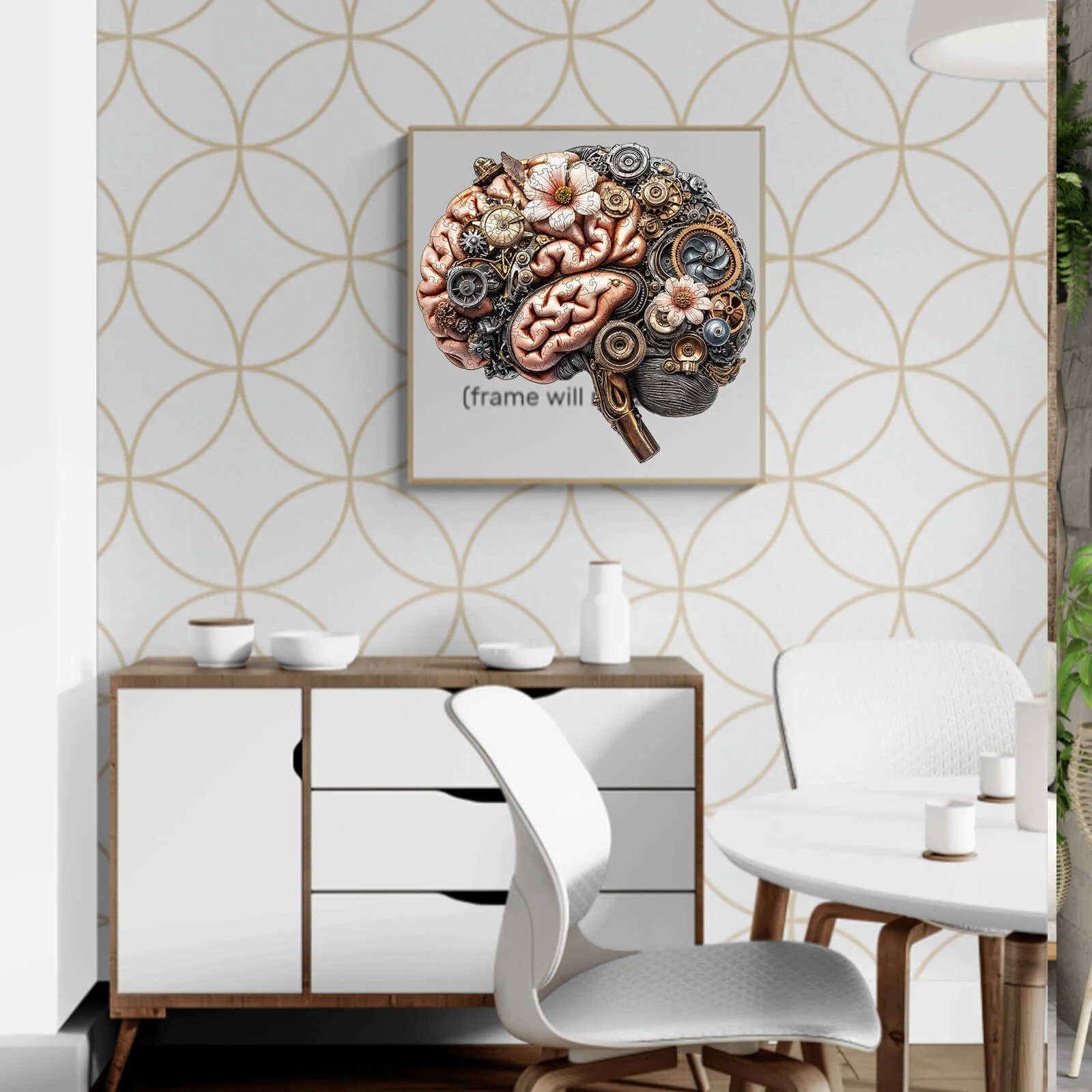 3D Mechanical Brainstem Wooden Jigsaw Puzzle - Image 13