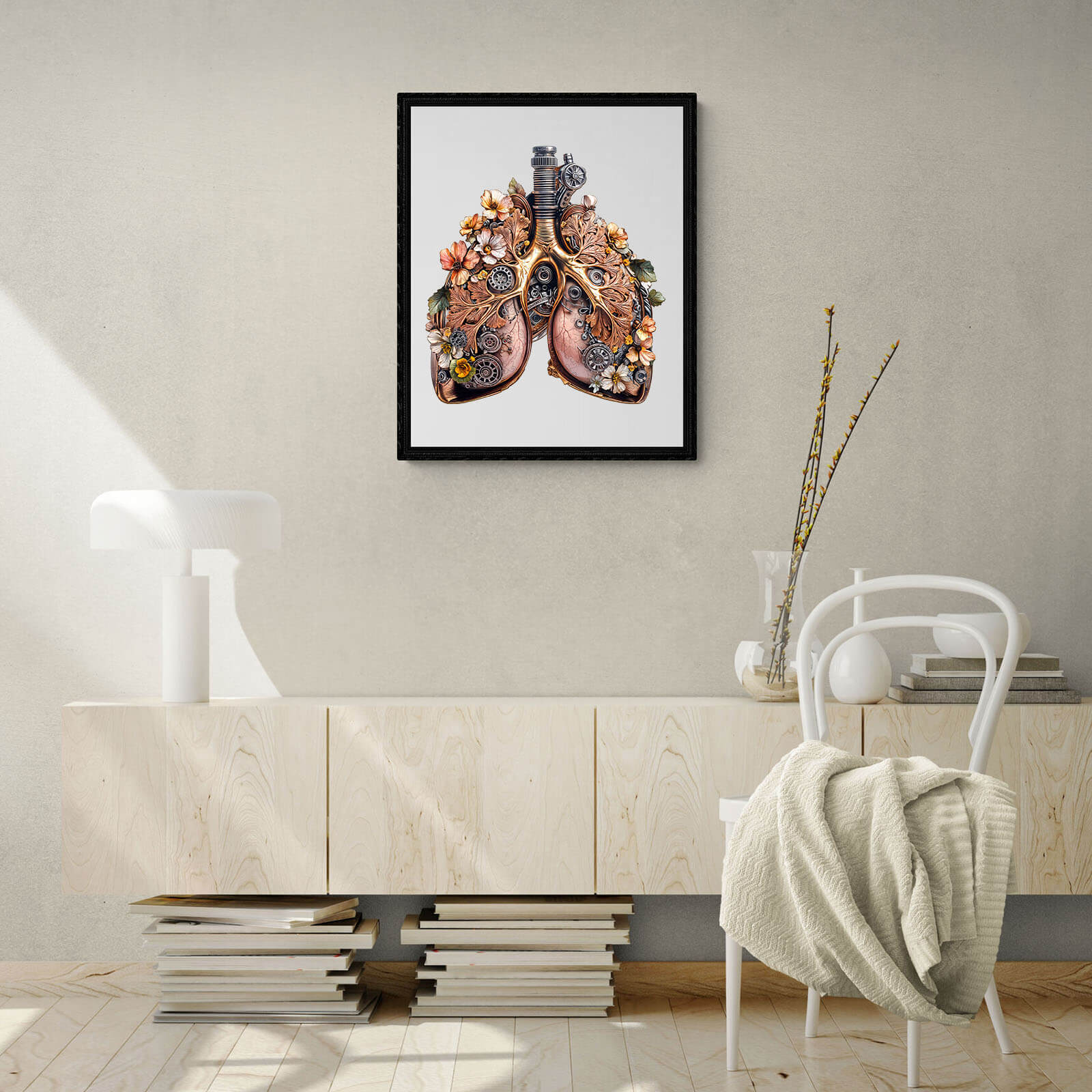 3D Mechanical Lung Wooden Jigsaw Puzzle - Image 12