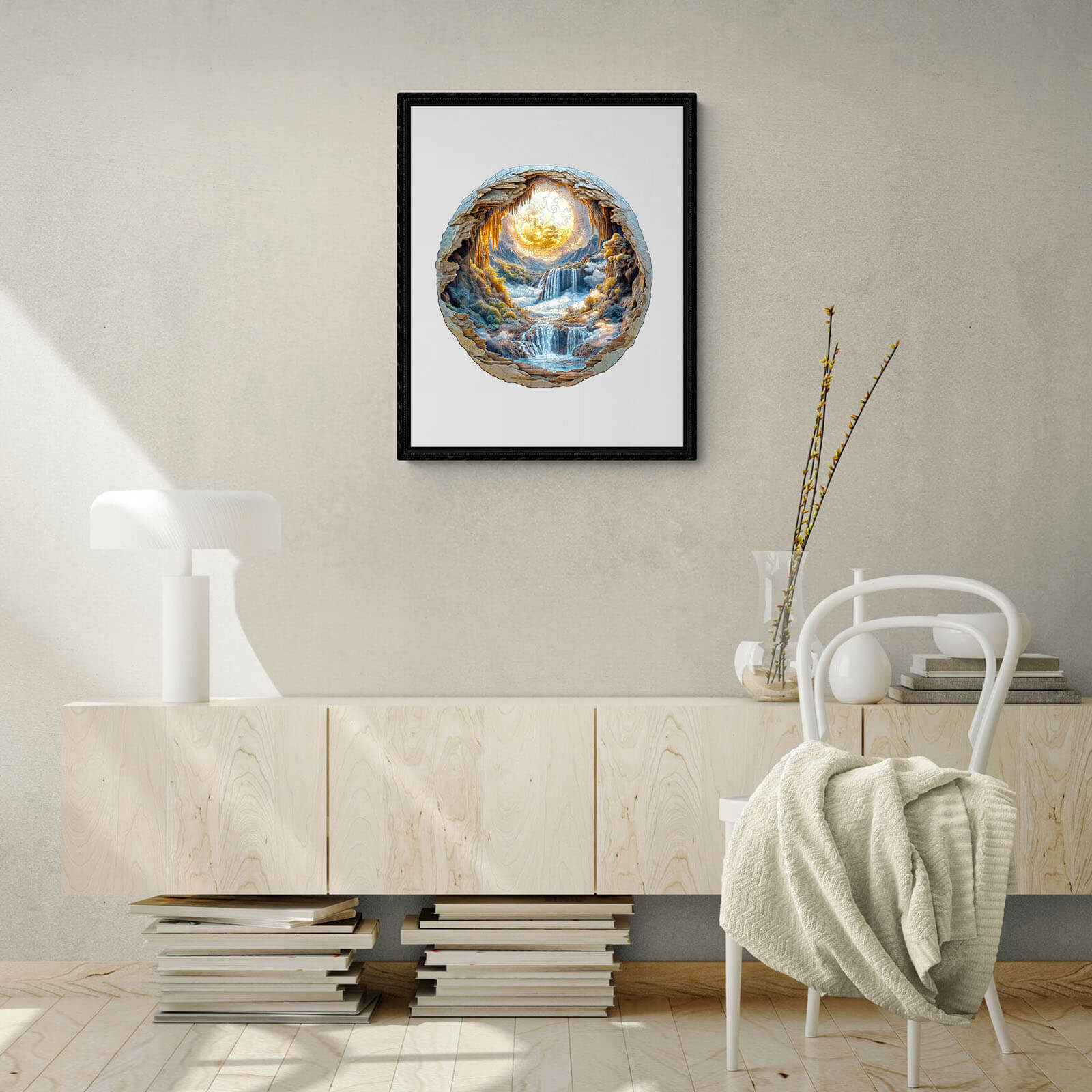 3D Moonlit Wonders Wooden Jigsaw Puzzle - Image 12