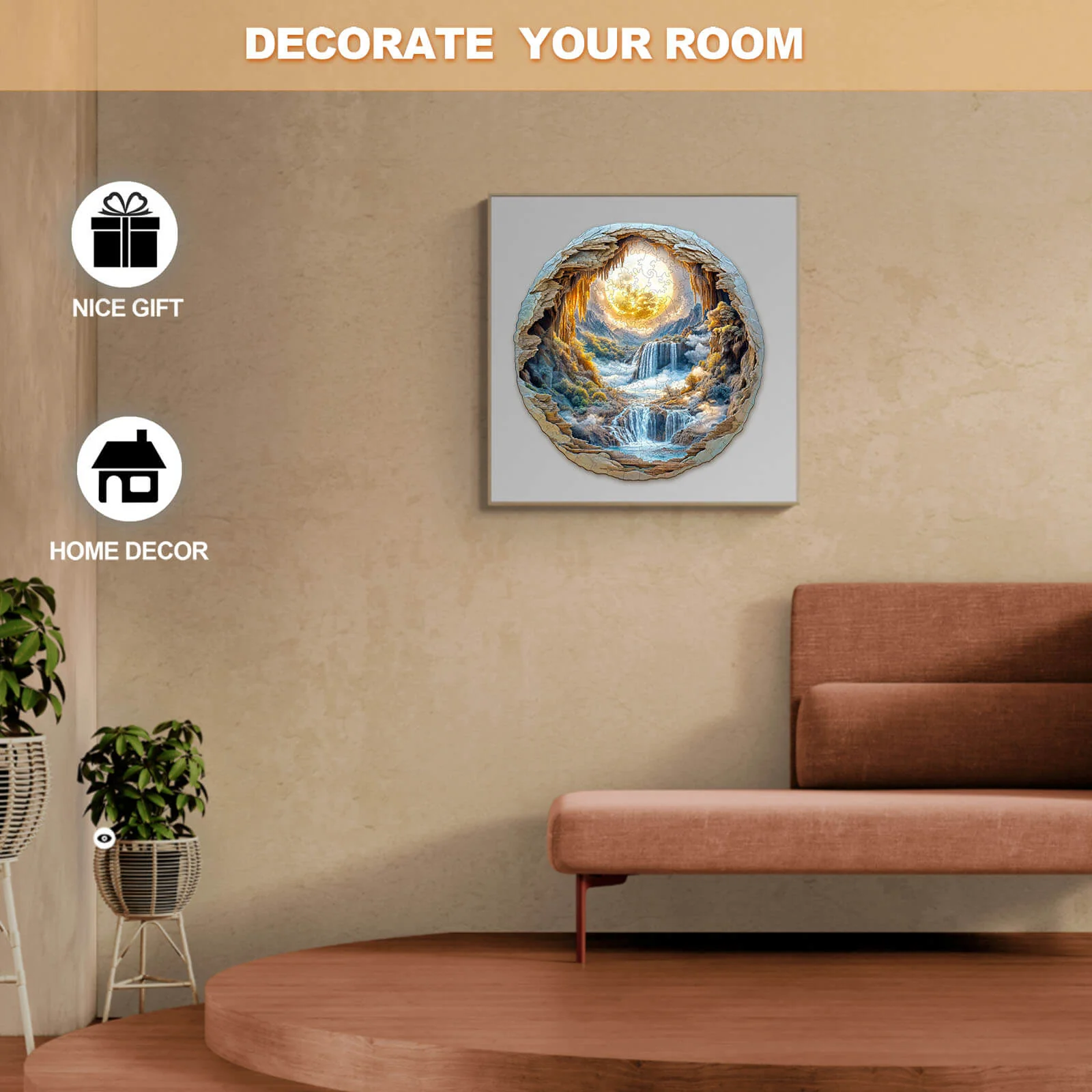 3D Moonlit Wonders Wooden Jigsaw Puzzle - Image 9