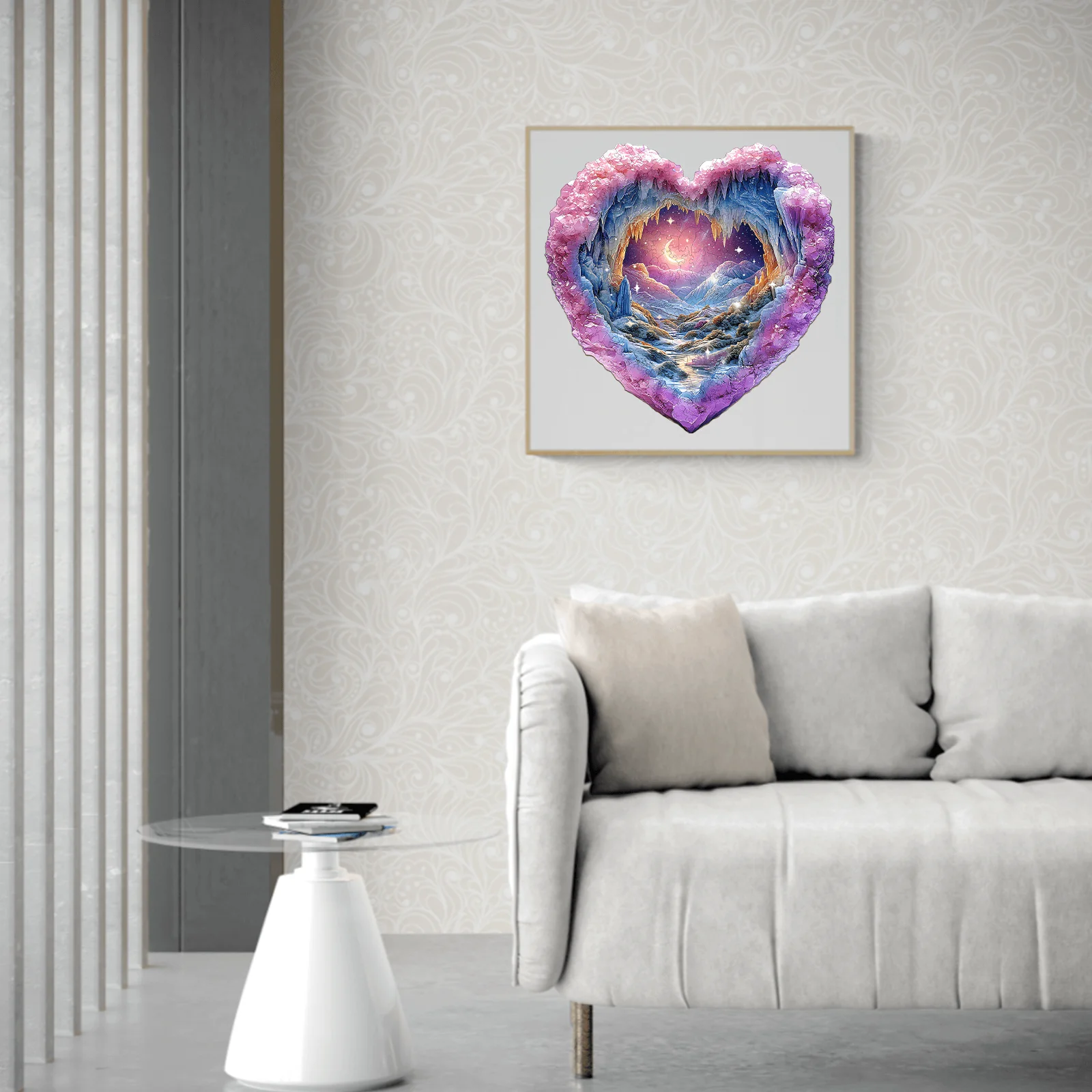 3D Romantic Star Wooden Jigsaw Puzzle - Image 10