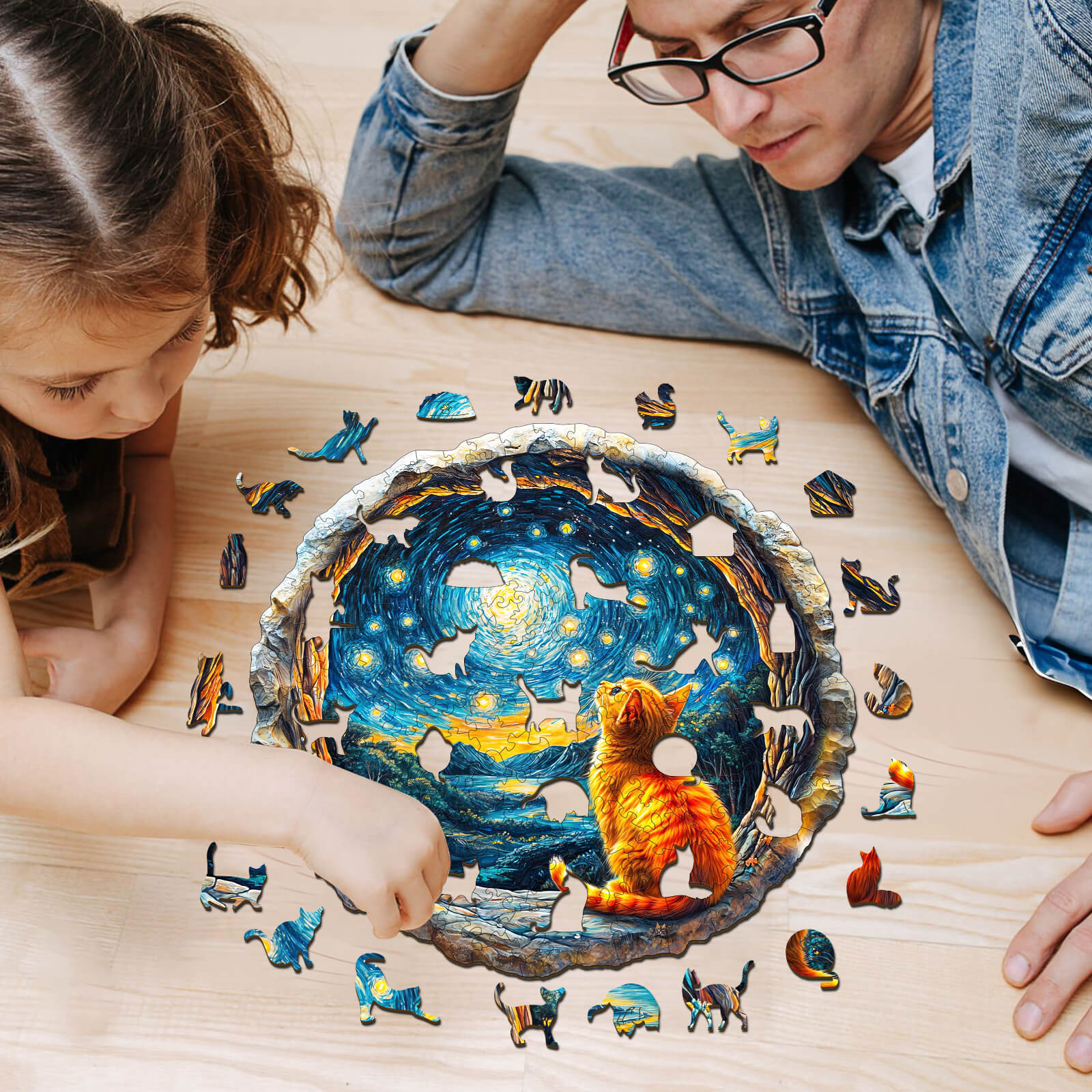 3D Starry Dream Wooden Jigsaw Puzzle - Image 10