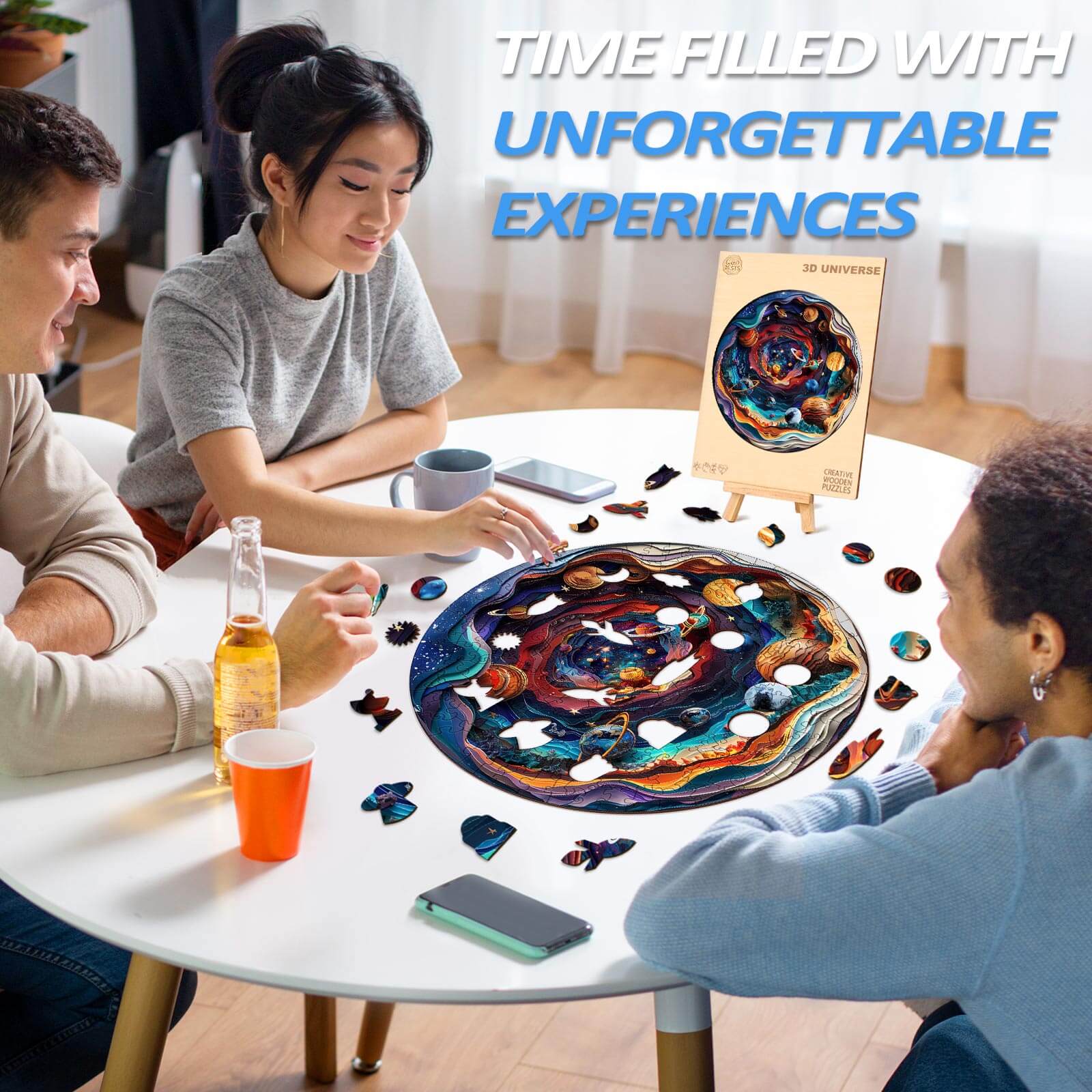 3D Universe Wooden Jigsaw Puzzle - Image 9
