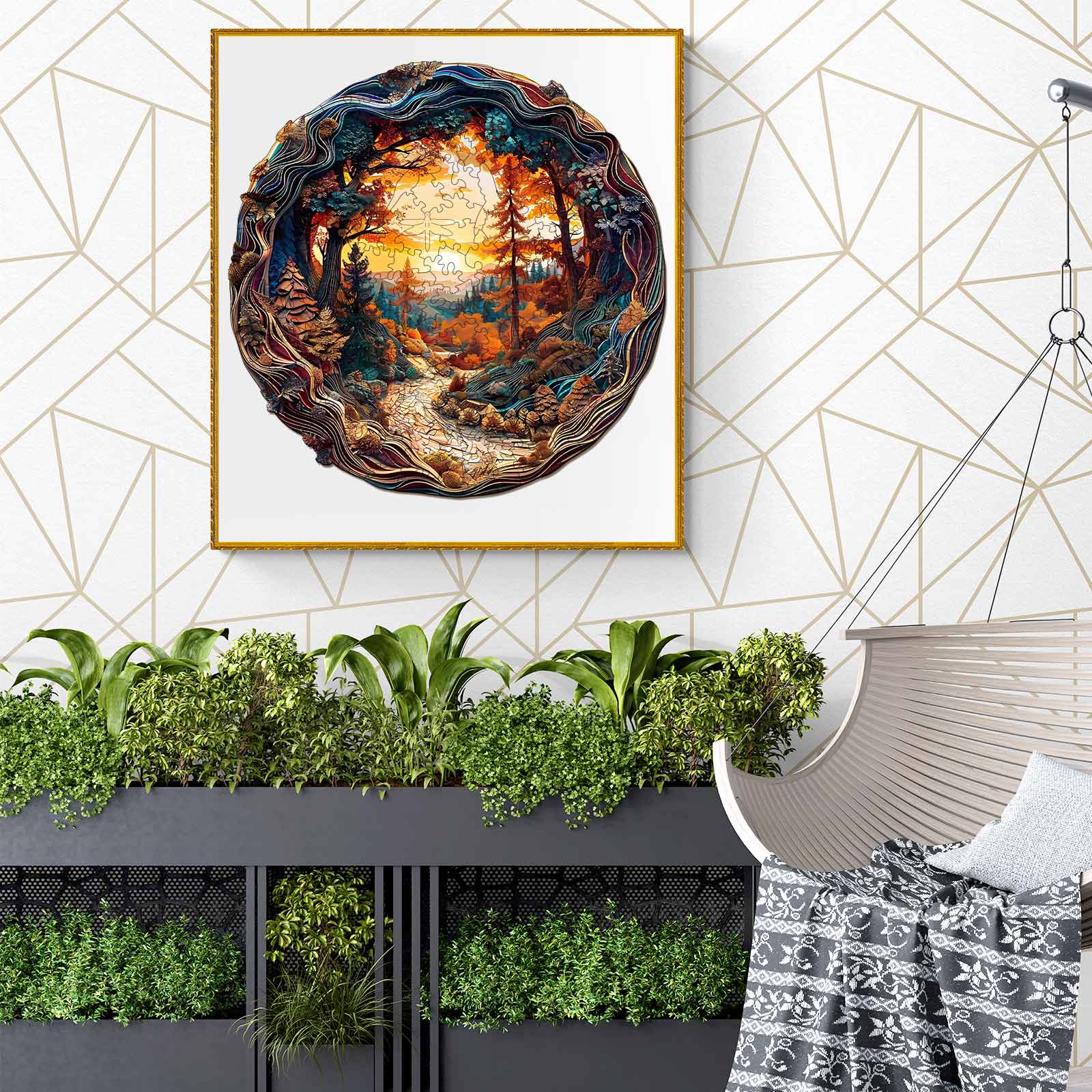 3D Winding Road Wooden Jigsaw Puzzle - Image 11