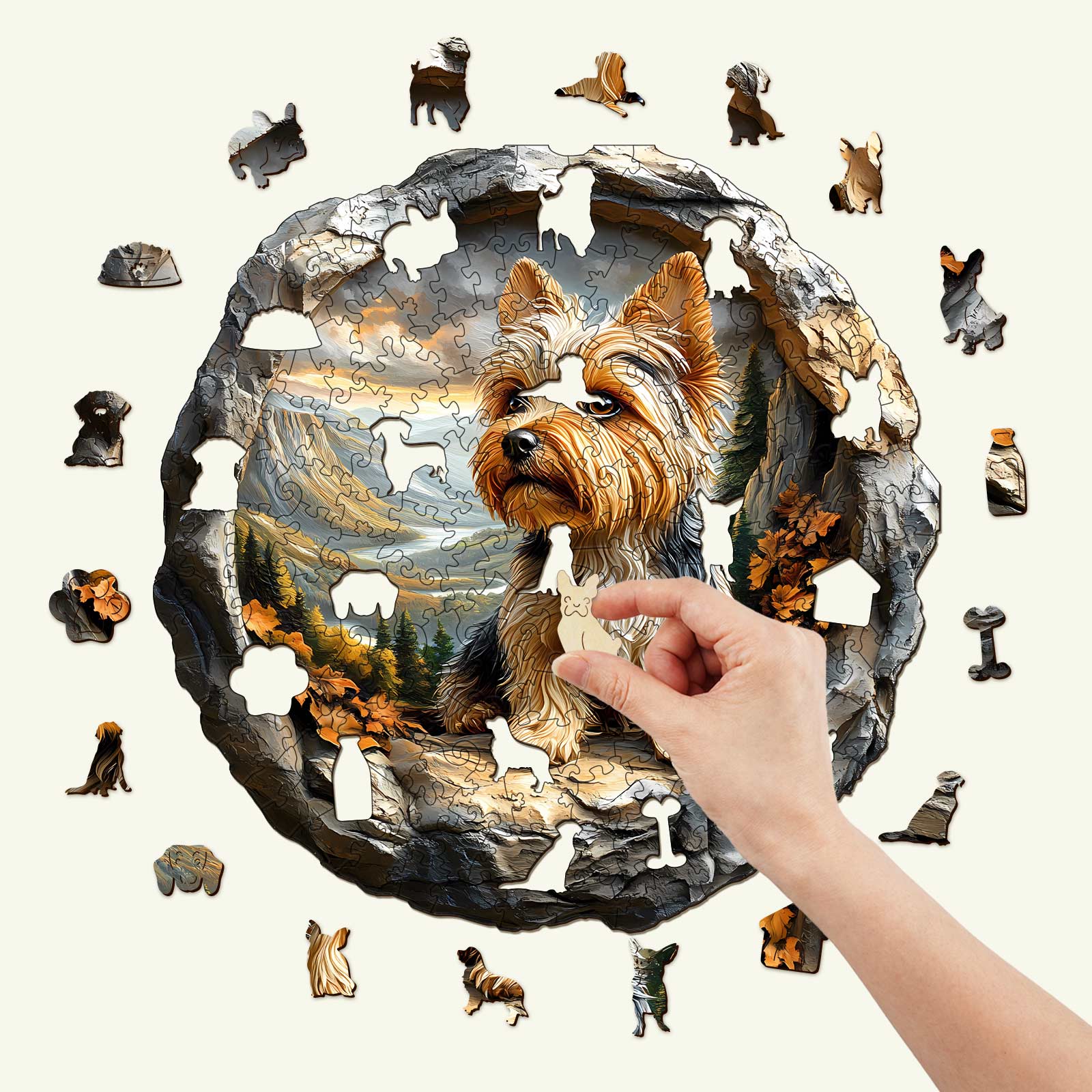 3D Yorkshire Wooden Jigsaw Puzzle - Image 3
