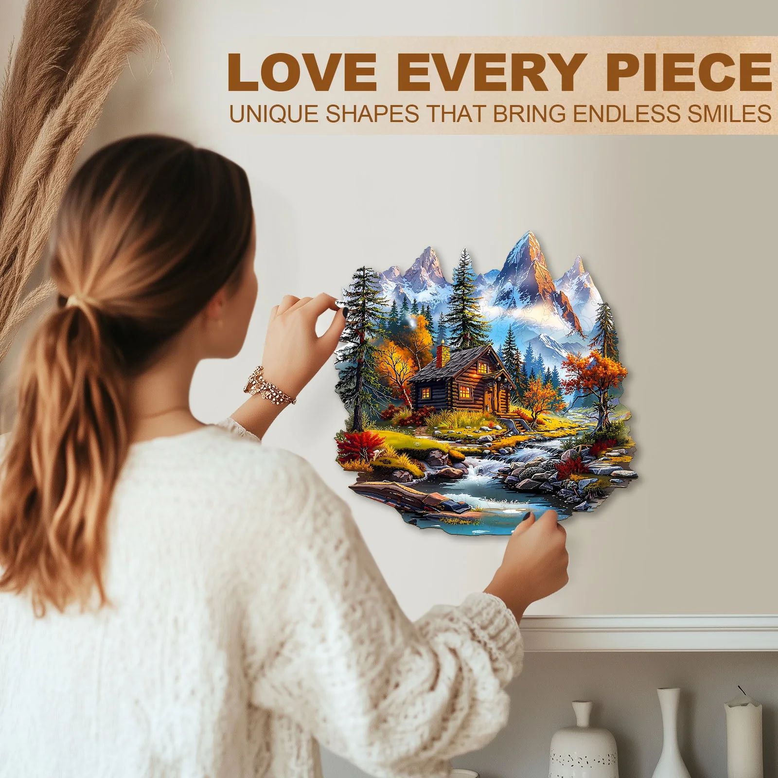 Alpine Flow Wooden Jigsaw Puzzle - Image 10