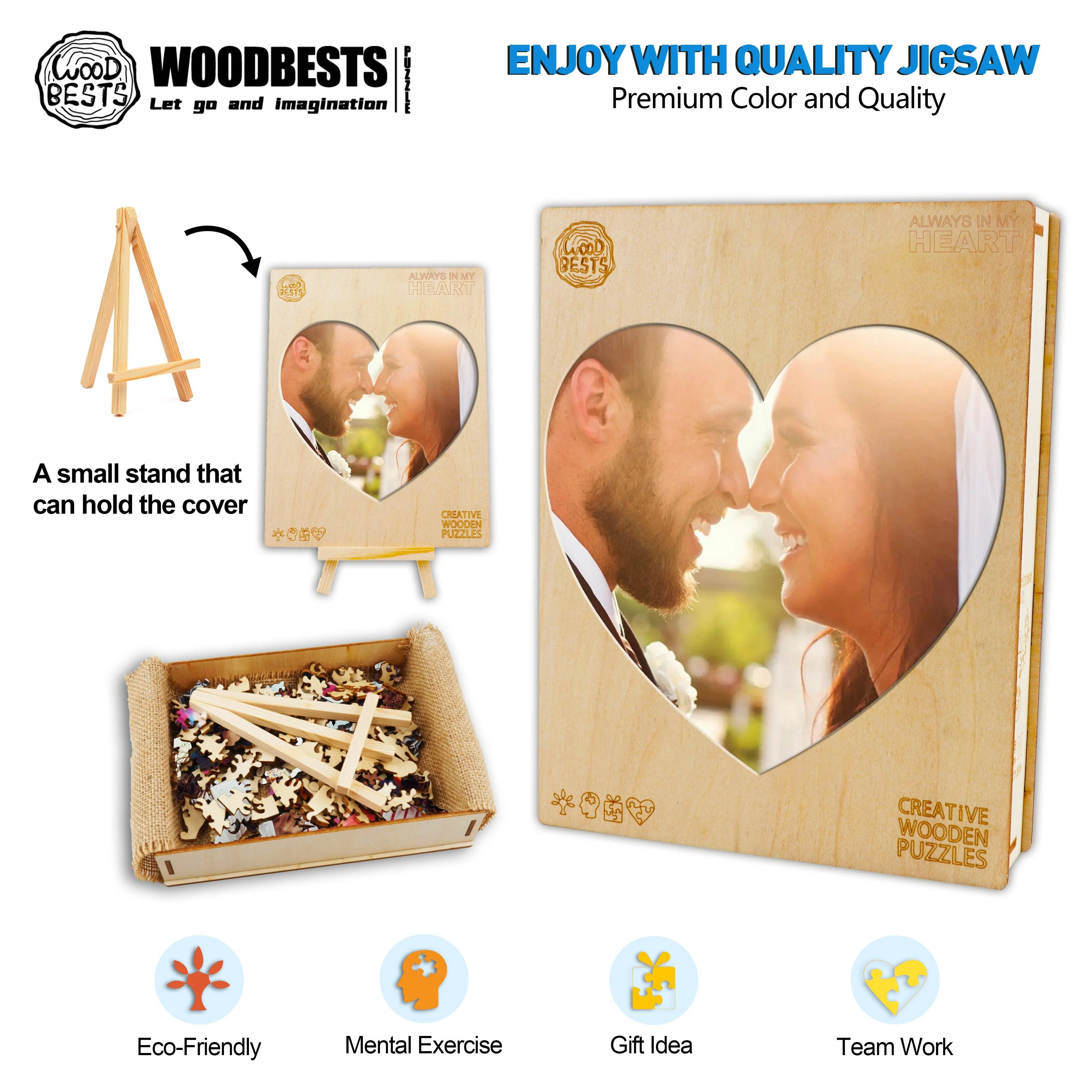 Personalized Photo Puzzles For Wedding Memory - Image 6