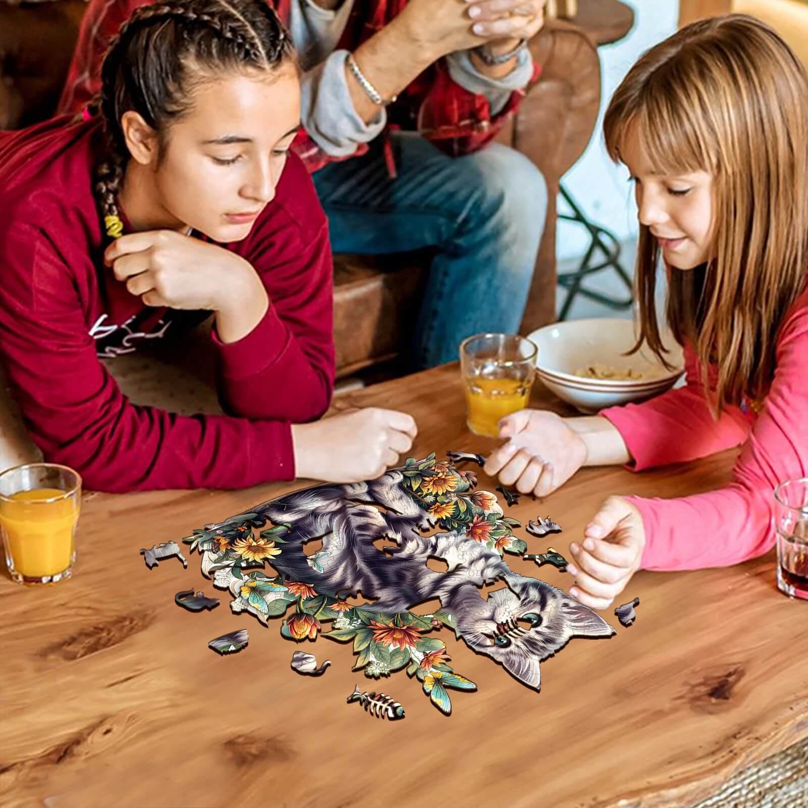 American Shorthair Wooden Jigsaw Puzzle - Image 7