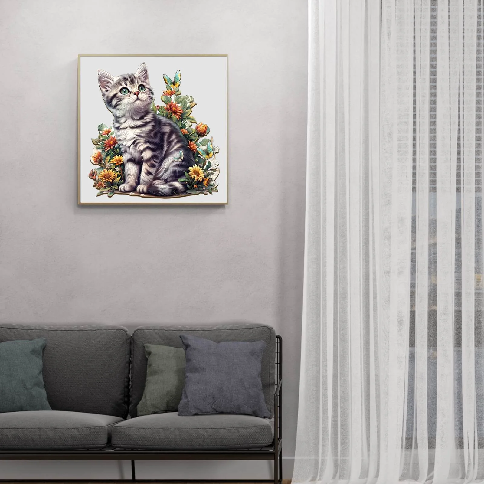 American Shorthair Wooden Jigsaw Puzzle - Image 8