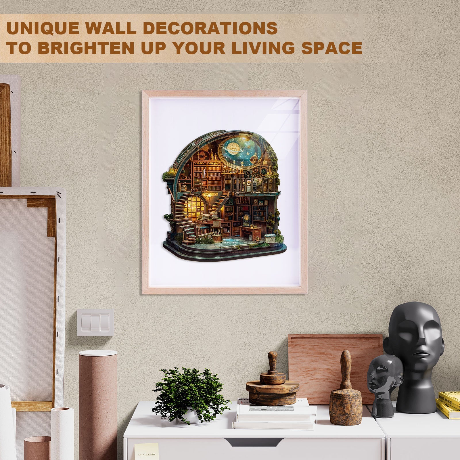 Astral Atelier Wooden Jigsaw Puzzle - Image 11