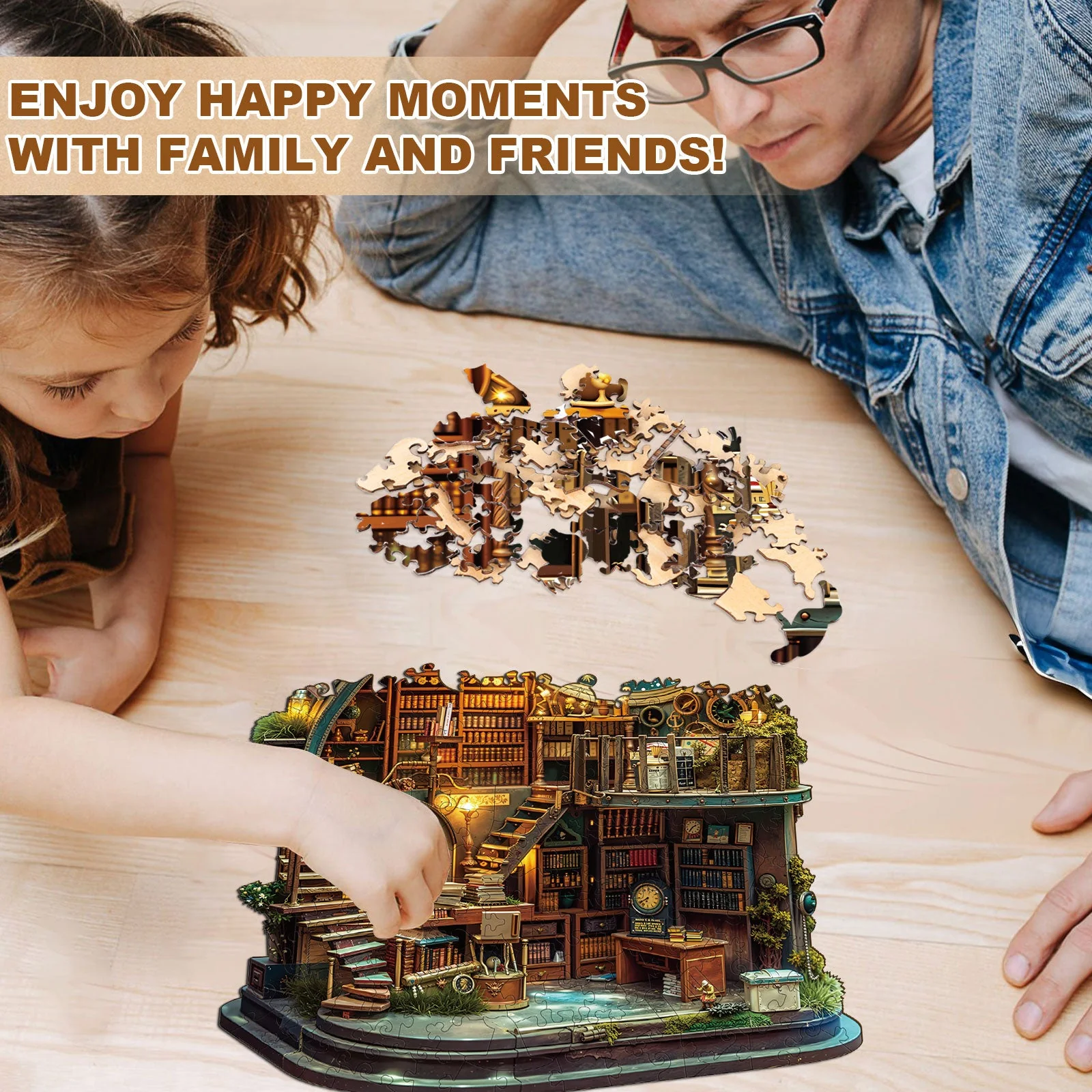 Astral Atelier Wooden Jigsaw Puzzle - Image 12