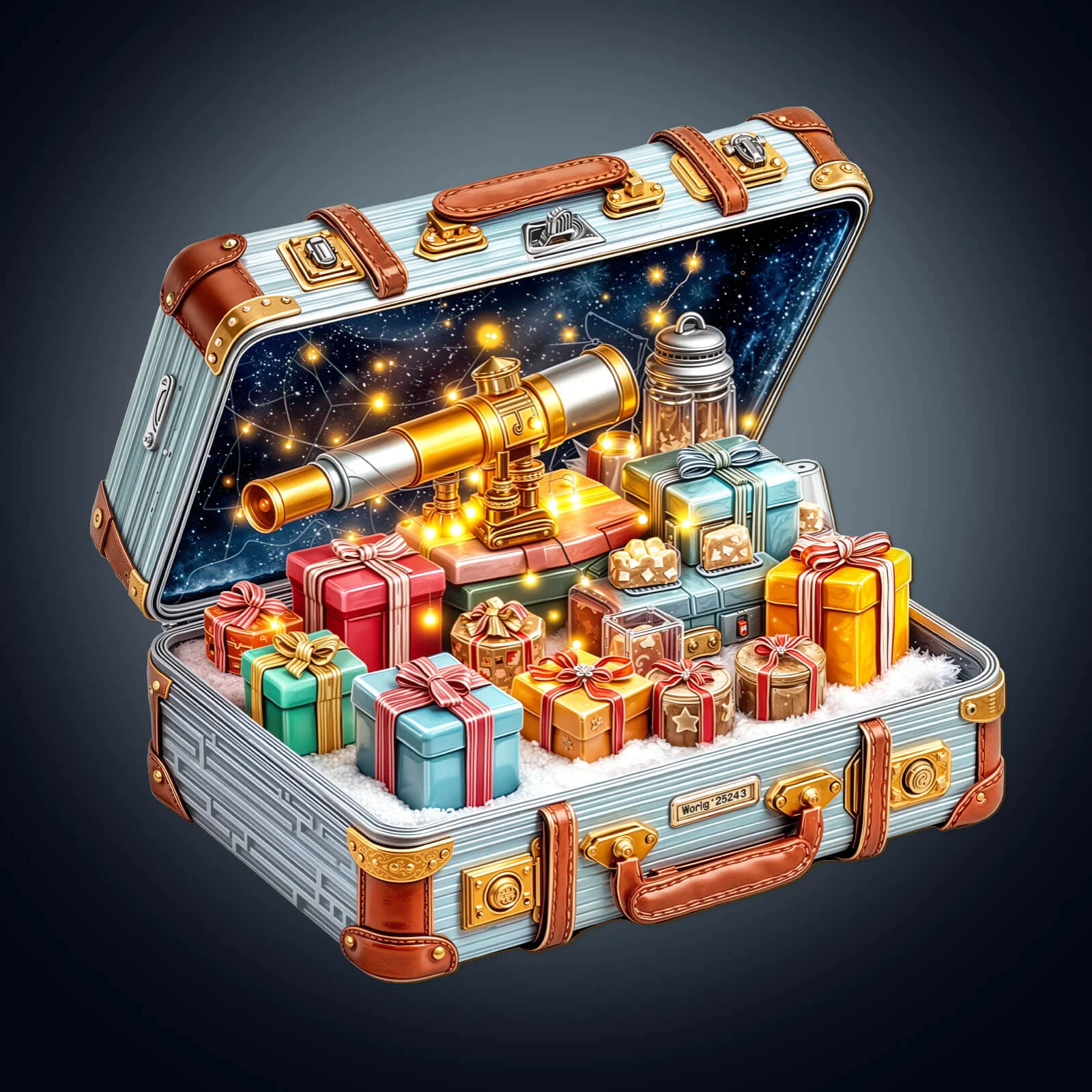 Astronomy Gift Box Wooden Jigsaw Puzzle - Image 2