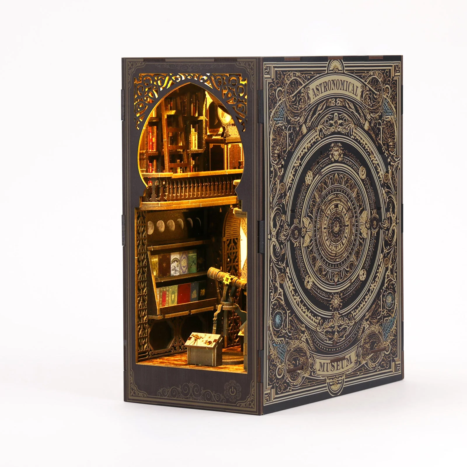 Astronomy Museum - DIY Book Nook Kit,3D Wooden Puzzle - Image 4