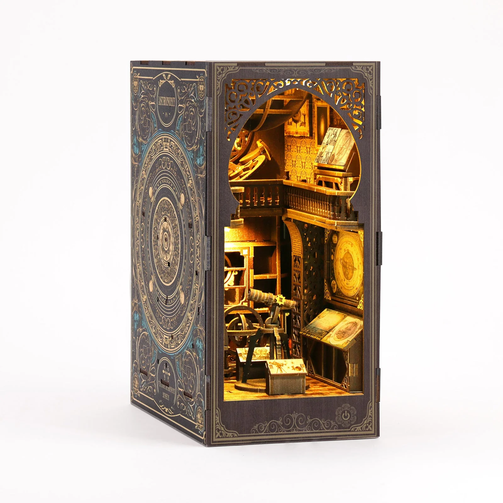 Astronomy Museum - DIY Book Nook Kit,3D Wooden Puzzle - Image 5