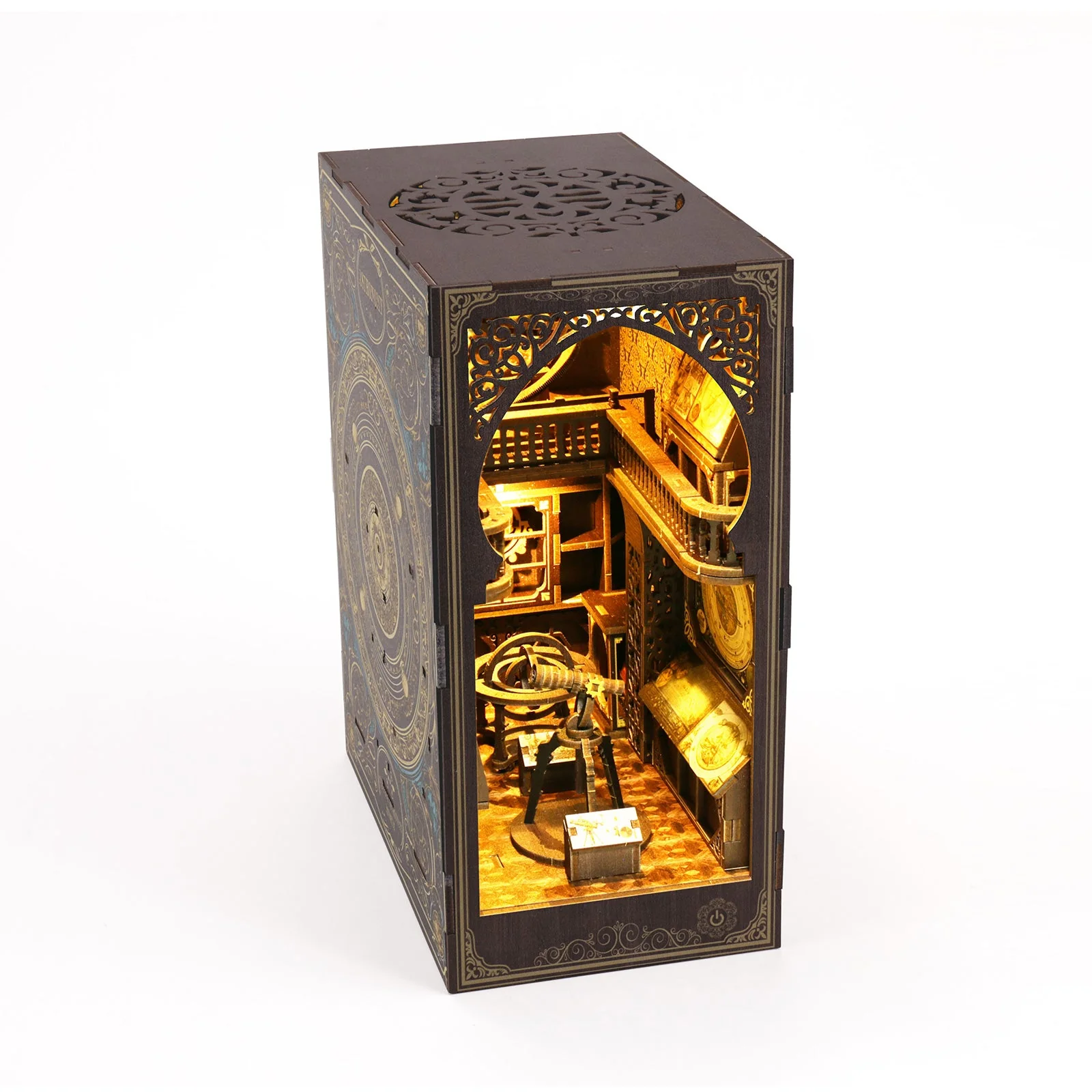 Astronomy Museum - DIY Book Nook Kit,3D Wooden Puzzle - Image 9