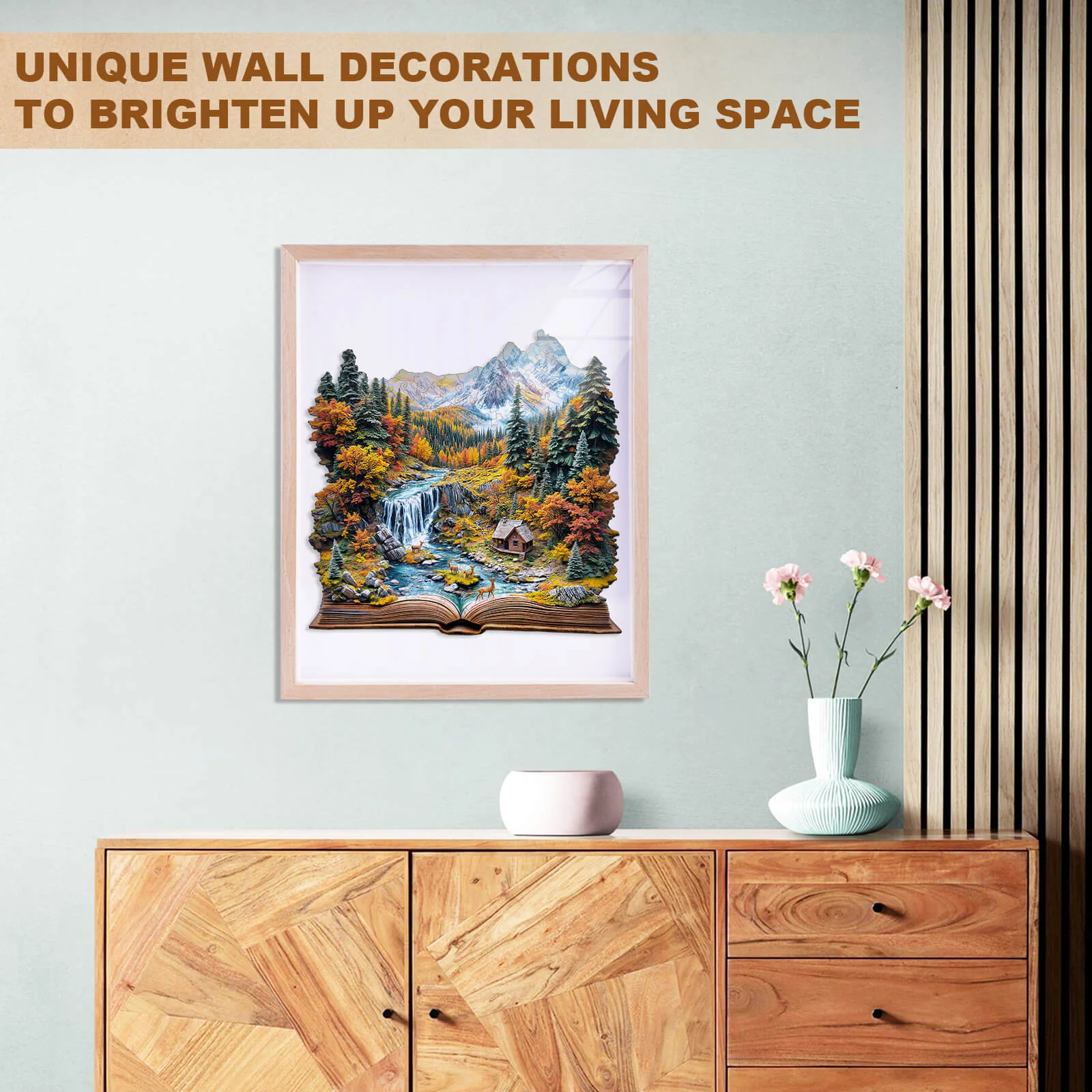 Autumn Wonderland Wooden Jigsaw Puzzle - Image 12