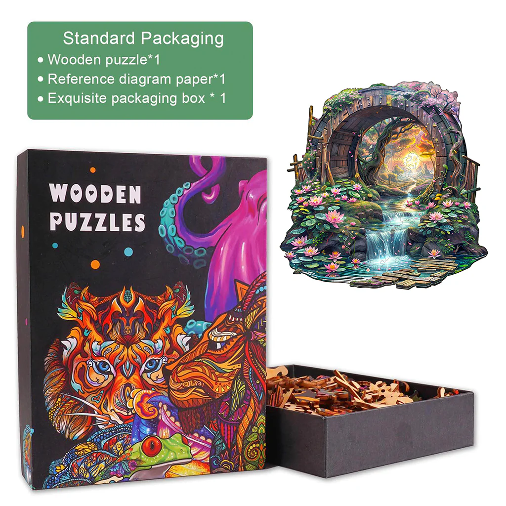 Barrel of Summer Wooden Jigsaw Puzzle - Image 6