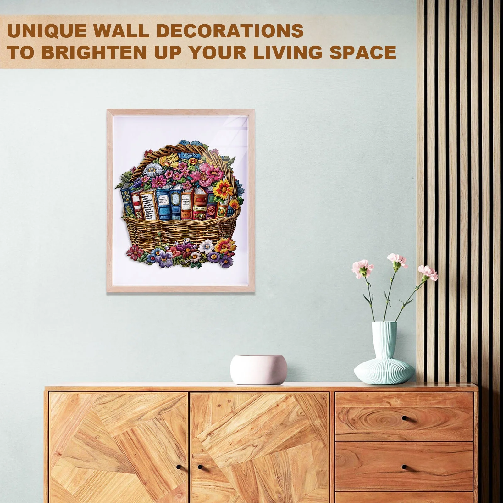 Basket of Knowledge Wooden Jigsaw Puzzle - Image 11