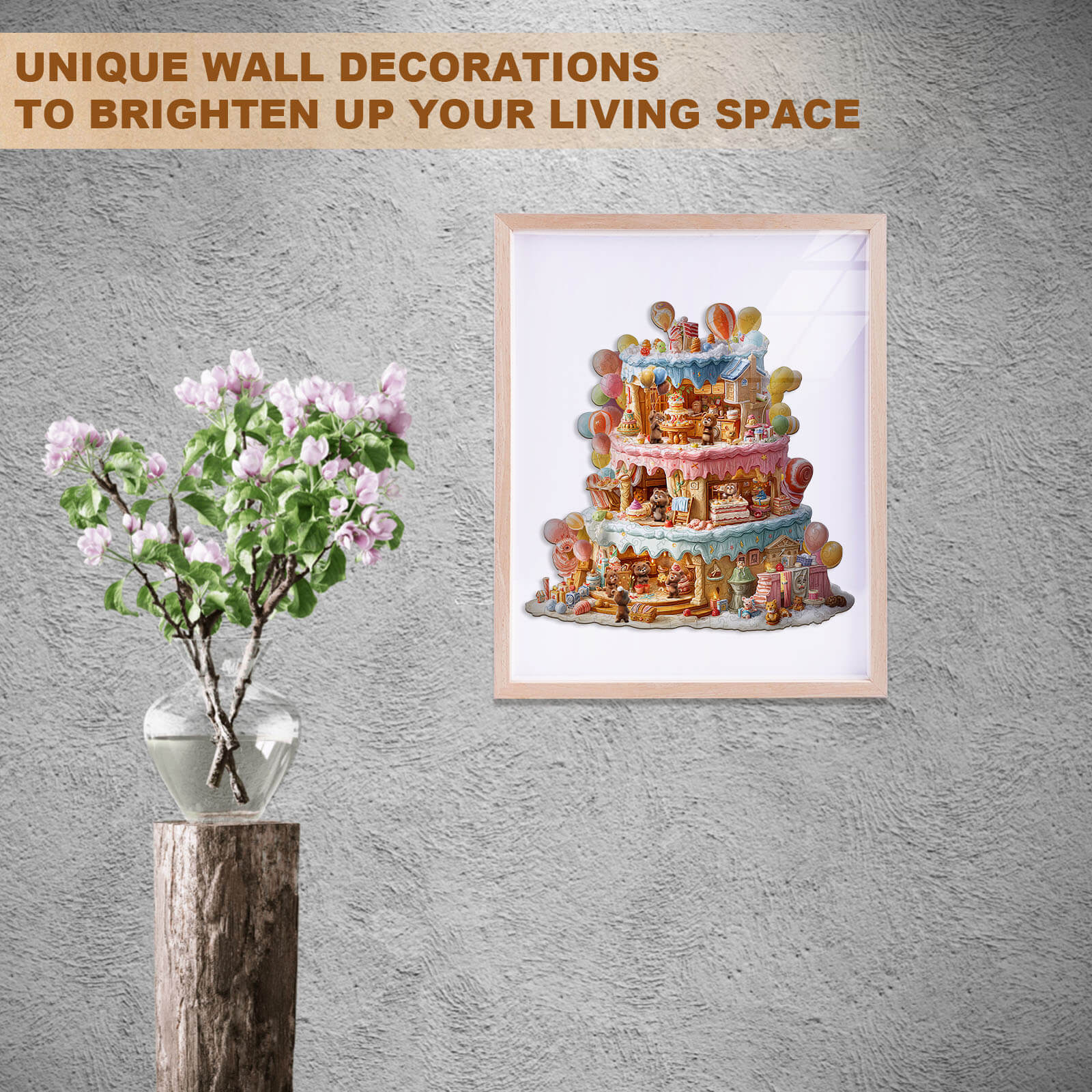 Bear's House - Birthday Wooden Jigsaw Puzzle - Image 10