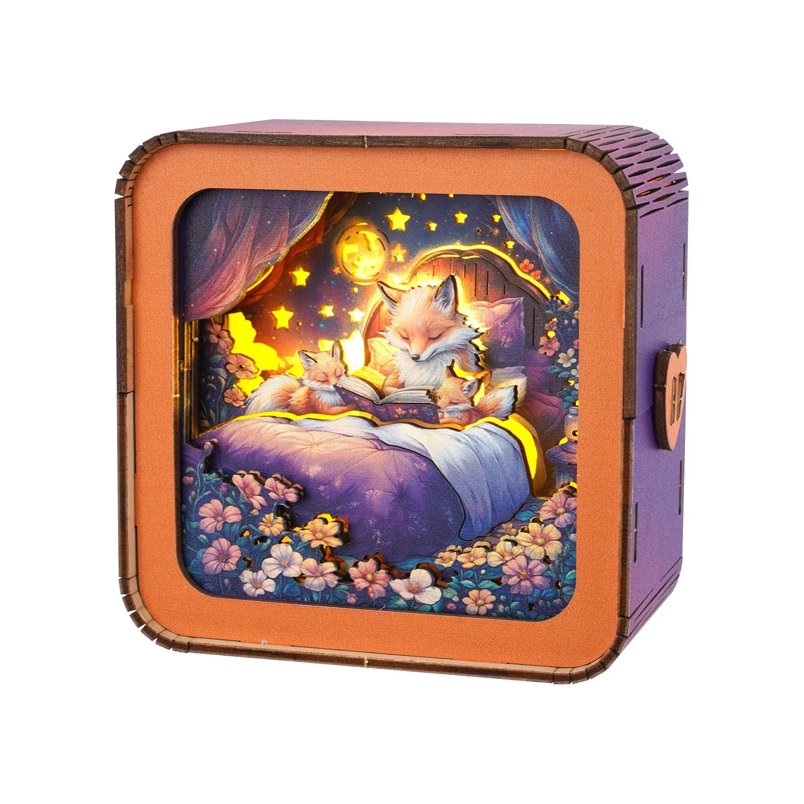 Bedtime Stories Kit - 3D Wooden Puzzle Night Light - Image 5