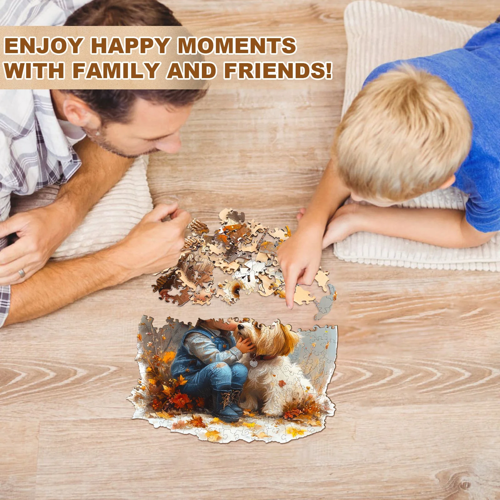 Best friend Wooden Jigsaw Puzzle - Image 7