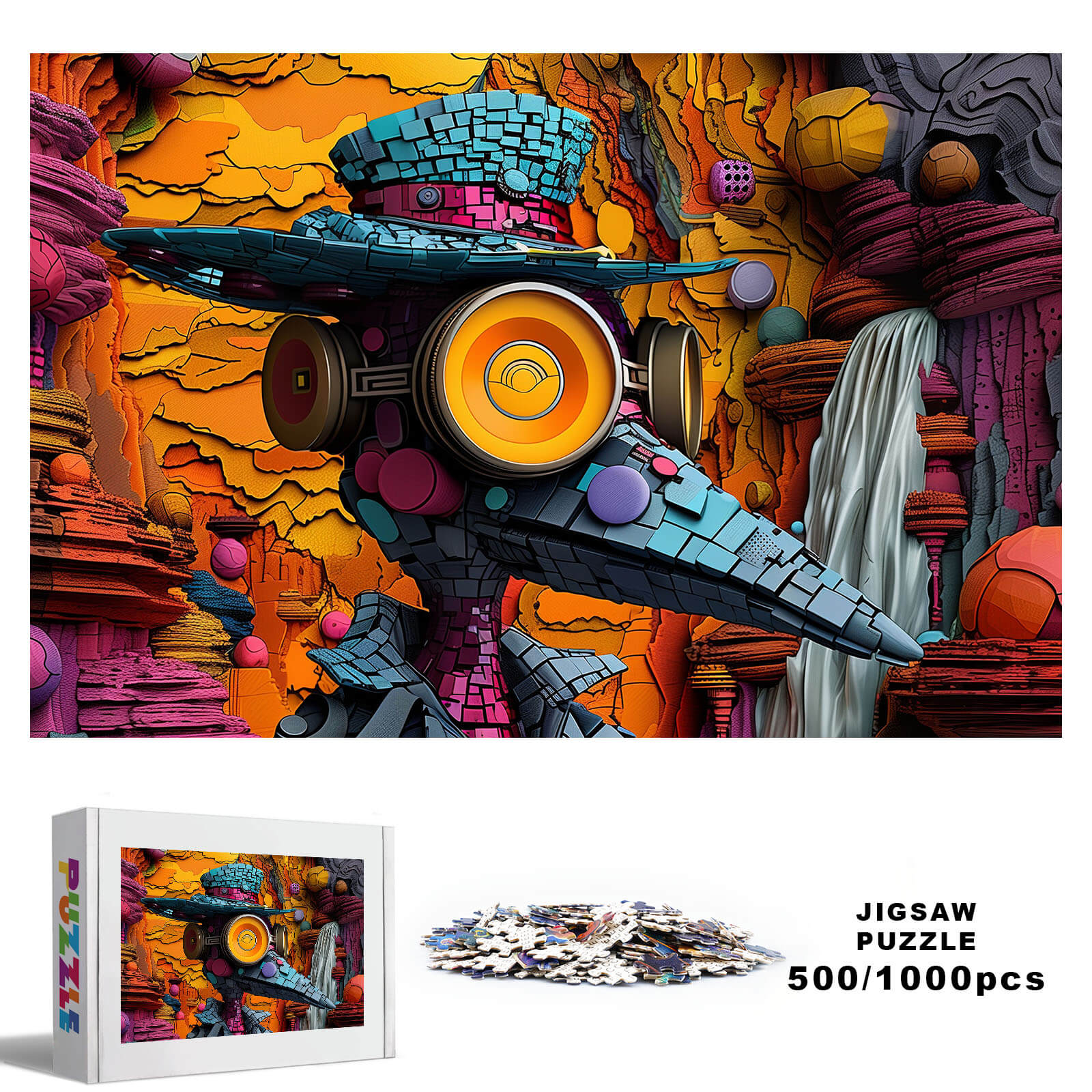 Bird Explorer 500 / 1000 Piece Puzzle - Image 2