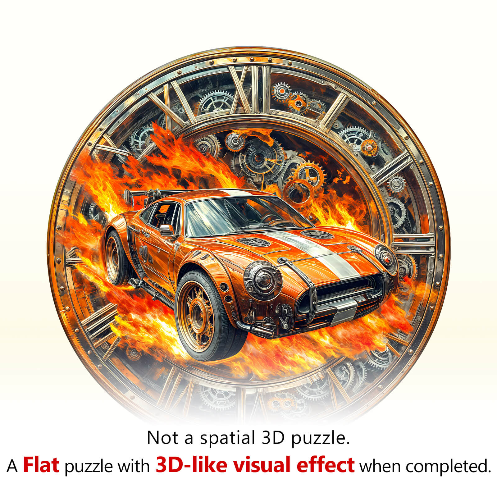 Blazing Speed Wooden Jigsaw Puzzle - Image 9