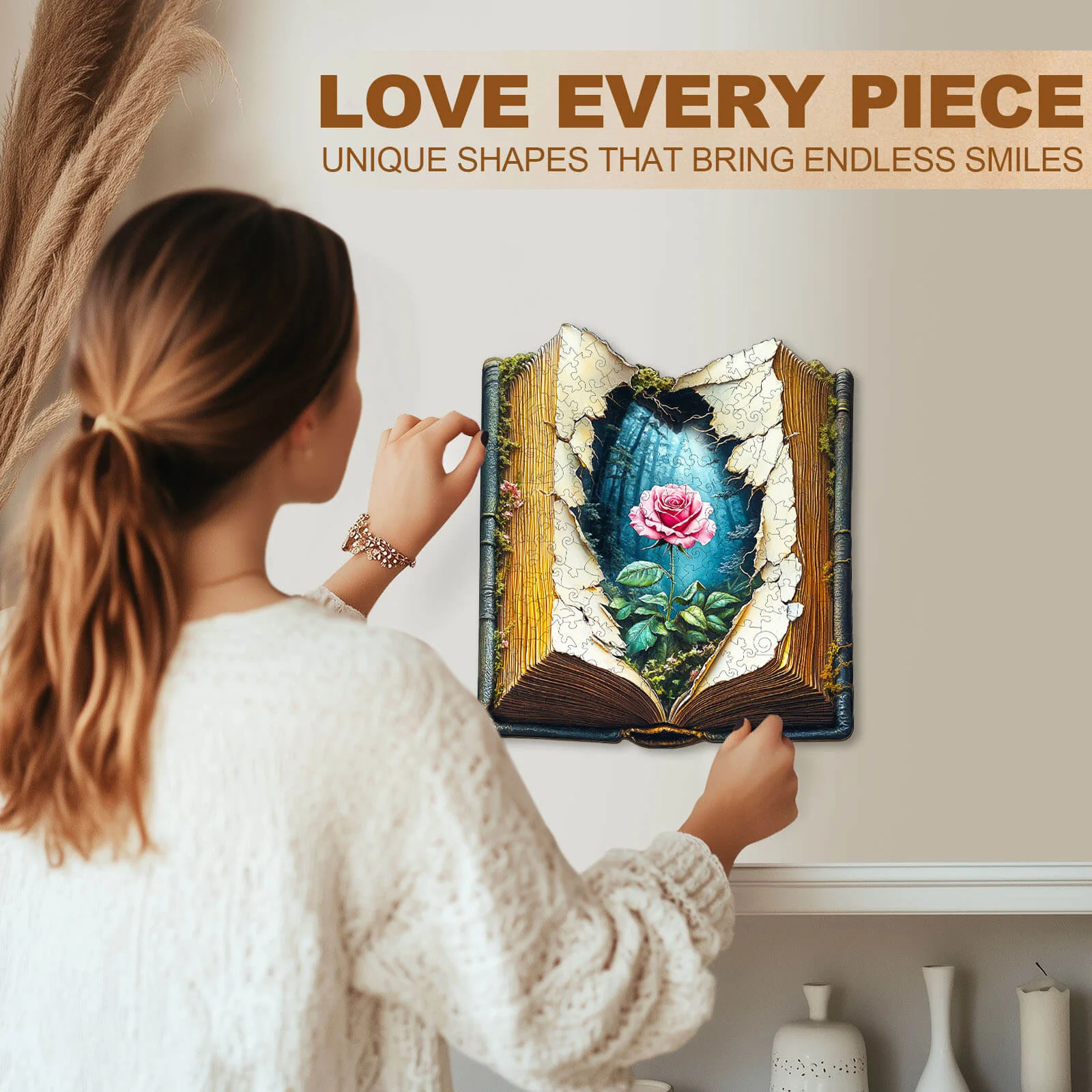 Blooming Story Wooden Jigsaw Puzzle - Image 11