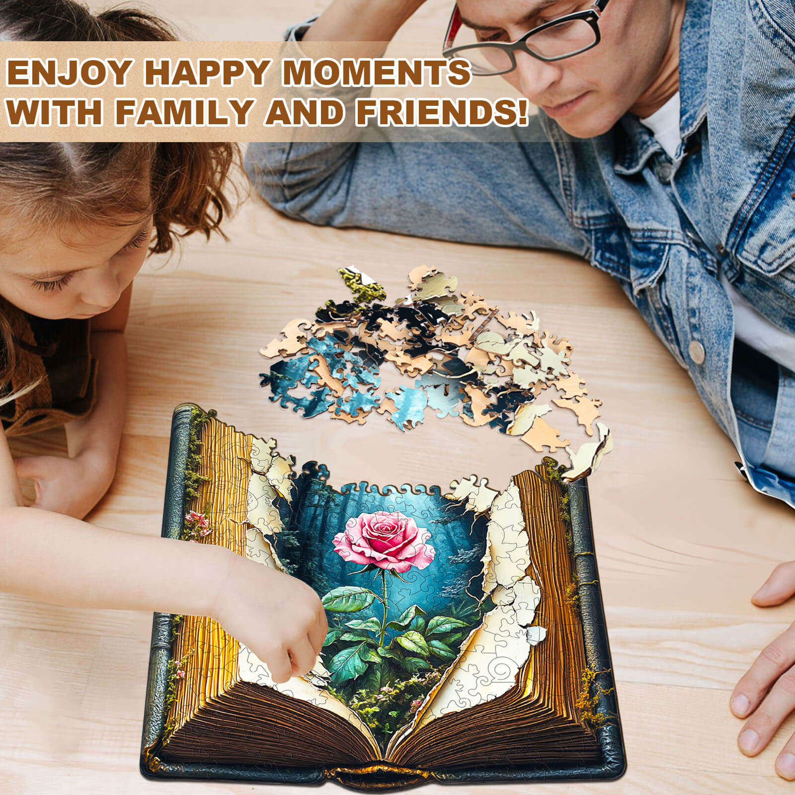 Blooming Story Wooden Jigsaw Puzzle - Image 12