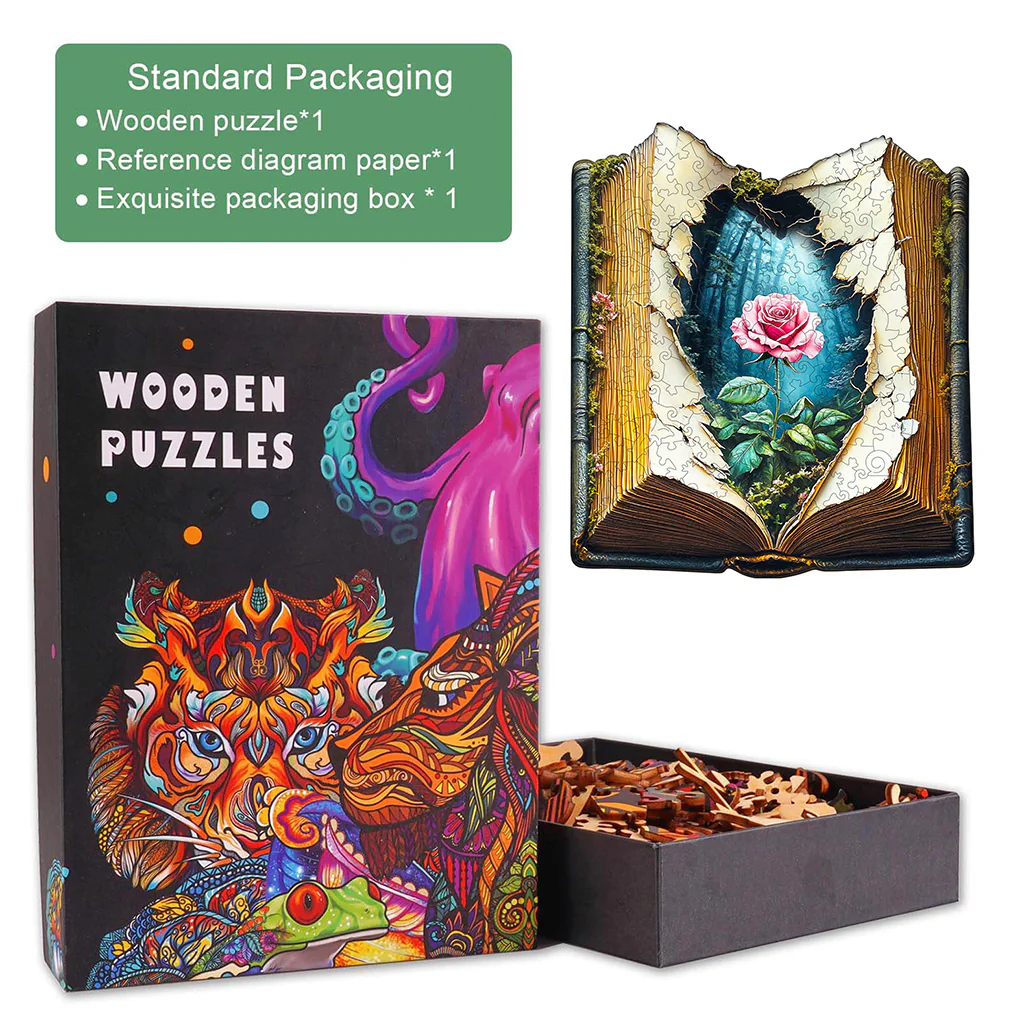 Blooming Story Wooden Jigsaw Puzzle - Image 6