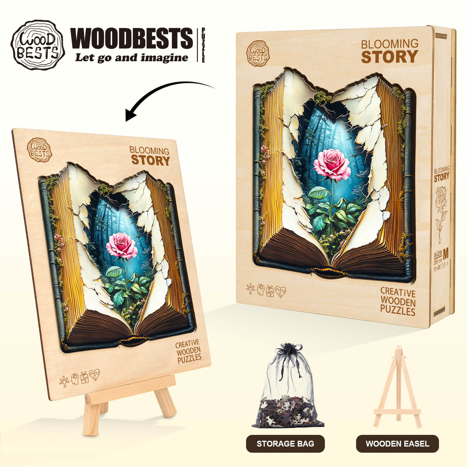 Blooming Story Wooden Jigsaw Puzzle - Image 7