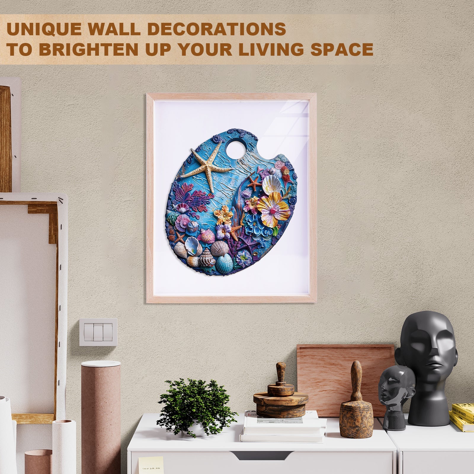 Blue Memory Wooden Jigsaw Puzzle - Image 11