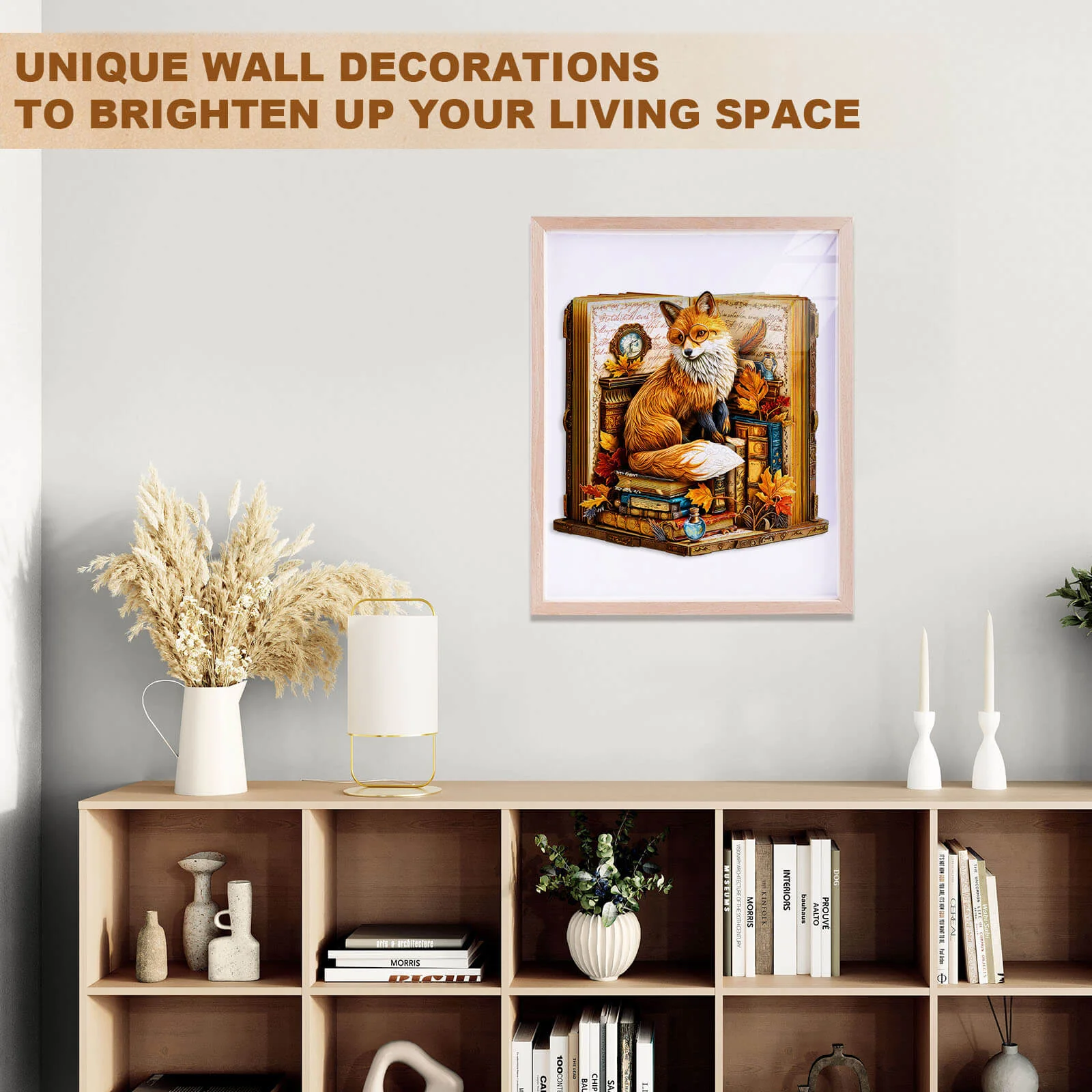 Book Fox Wooden Jigsaw Puzzle - Image 11
