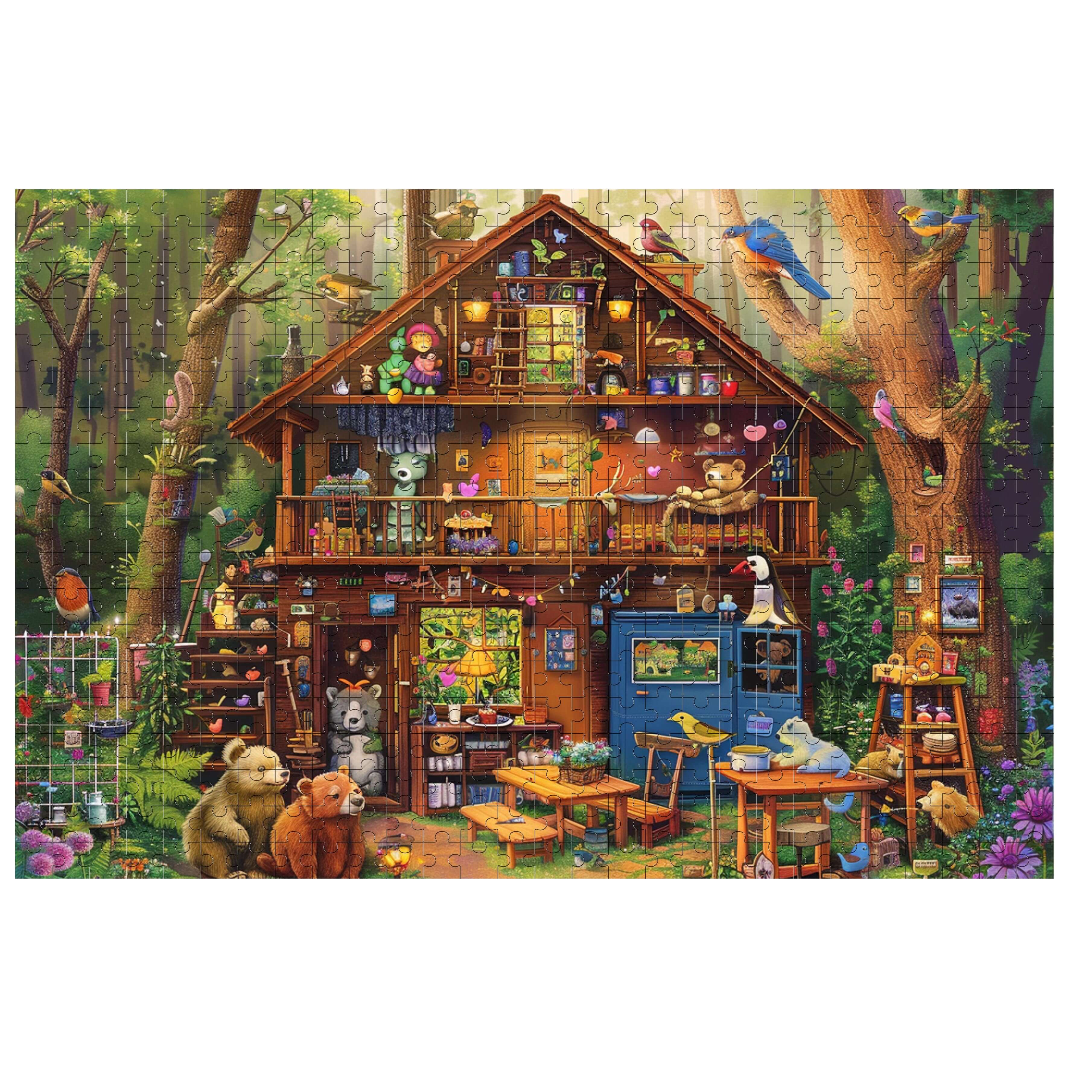 Cabin in the Woods 500 / 1000 Piece Puzzle - Image 3