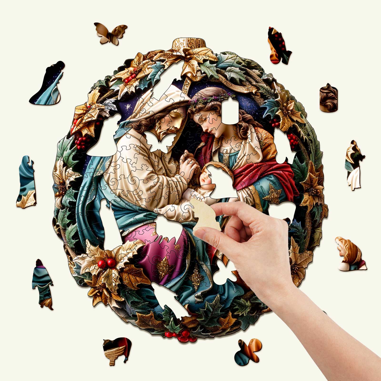 Children of The Dawn Wooden Jigsaw Puzzle - Image 2