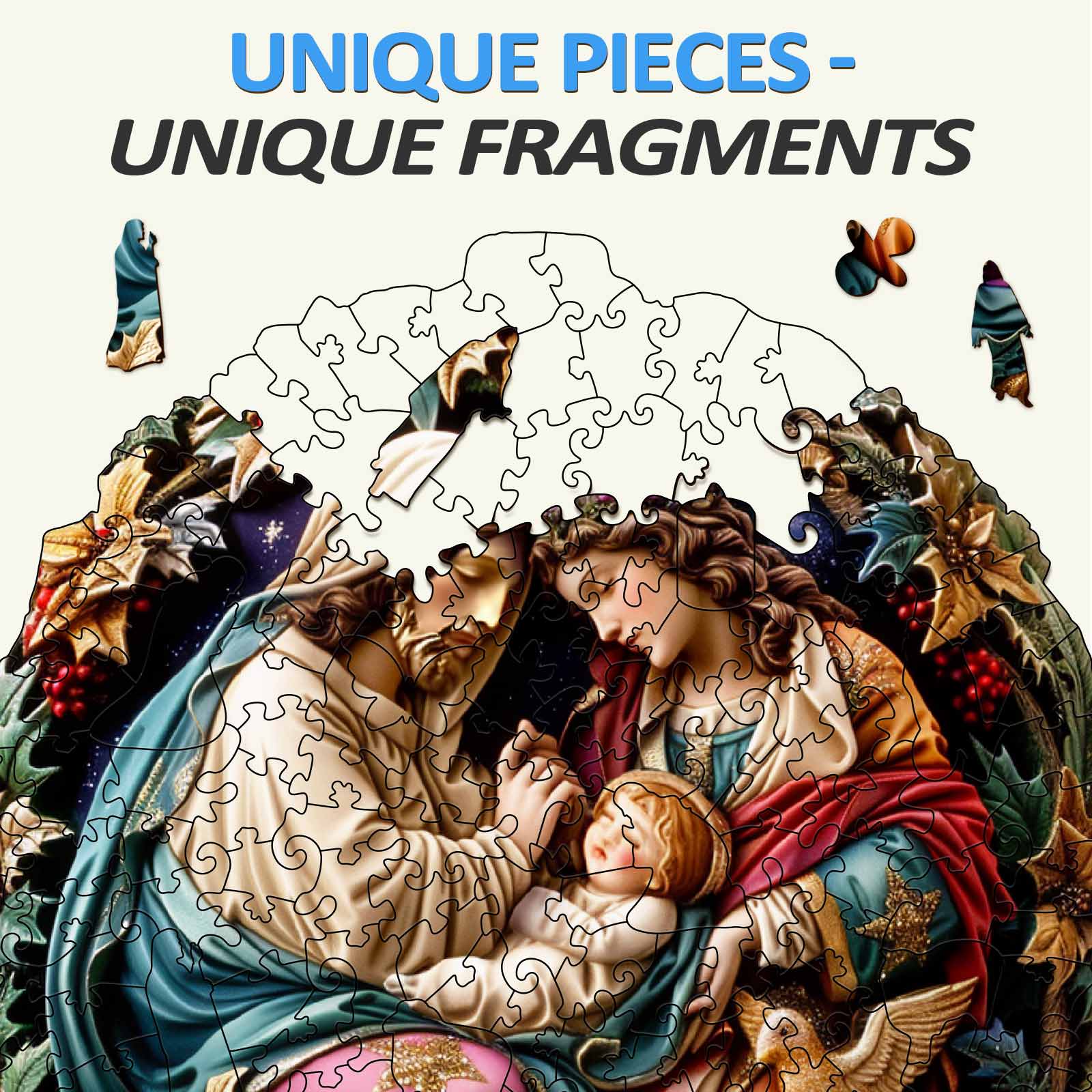 Children of The Dawn Wooden Jigsaw Puzzle - Image 3