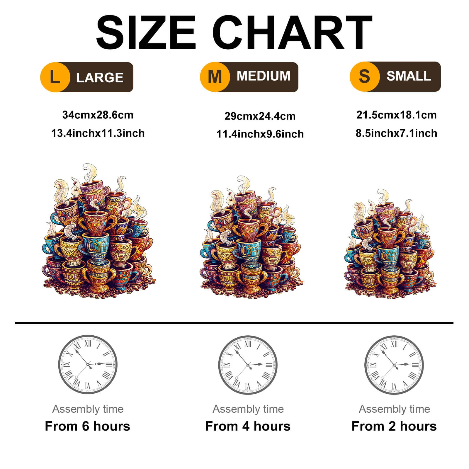 Coffee Dreams  Wooden Jigsaw Puzzle - Image 7