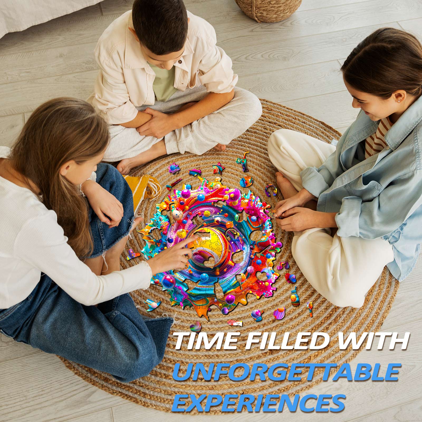 Color Rhapsody Wooden Jigsaw Puzzle - Image 8
